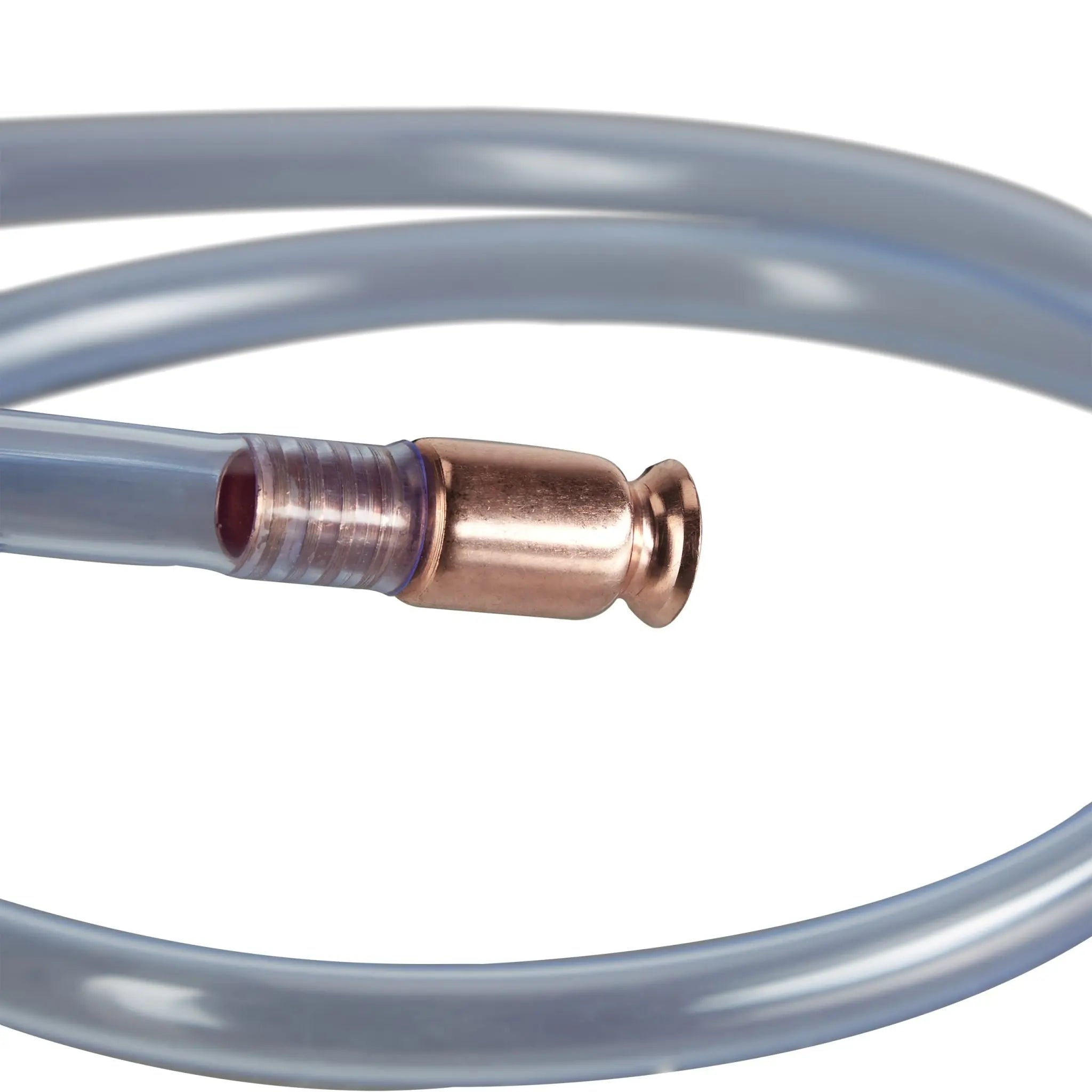 Pumpschlauch zum Umfüllen 187cm Kupfer-Transparent von Relaxdays