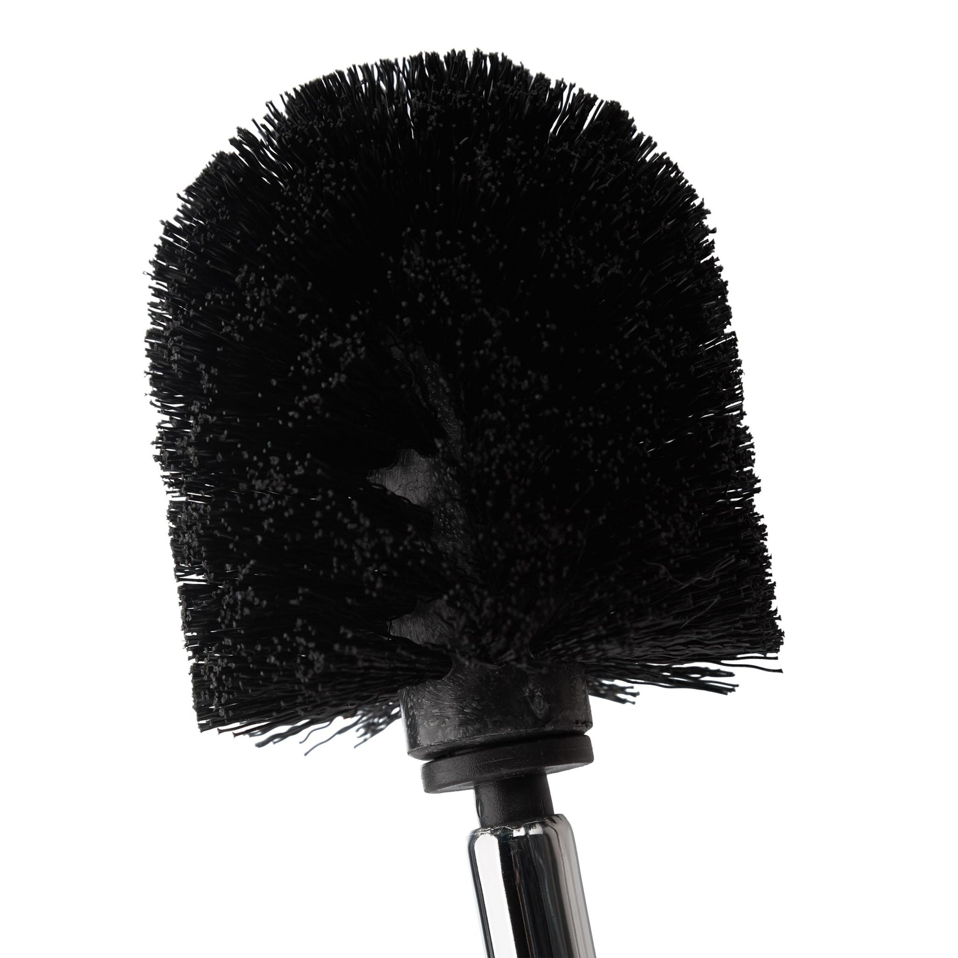 WC Garnitur mit Ablage Schwarz-Silber von Relaxdays