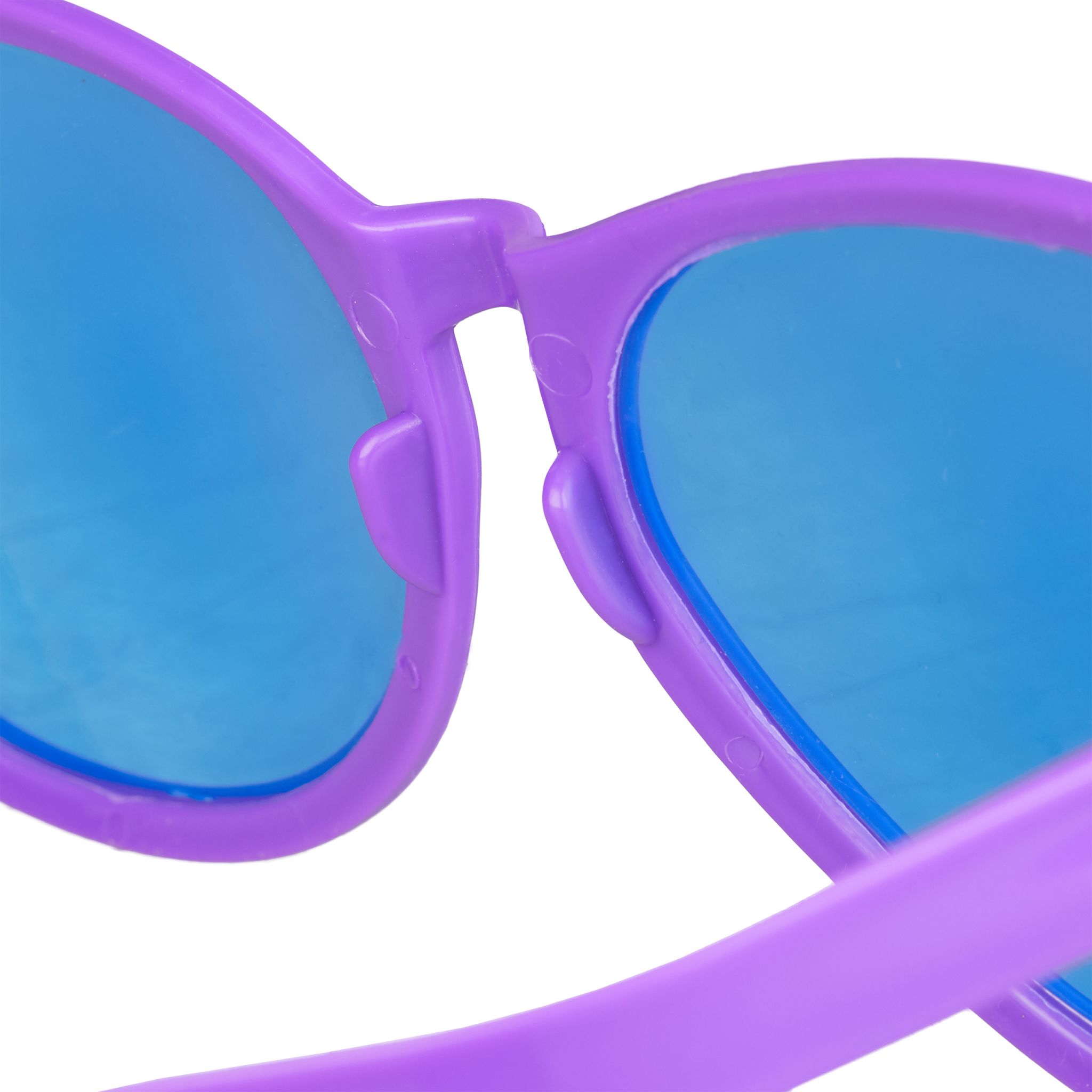 Riesenbrille Grün-Lila-Pink von Relaxdays
