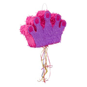 Pinata Krone Lila-Pink von Relaxdays