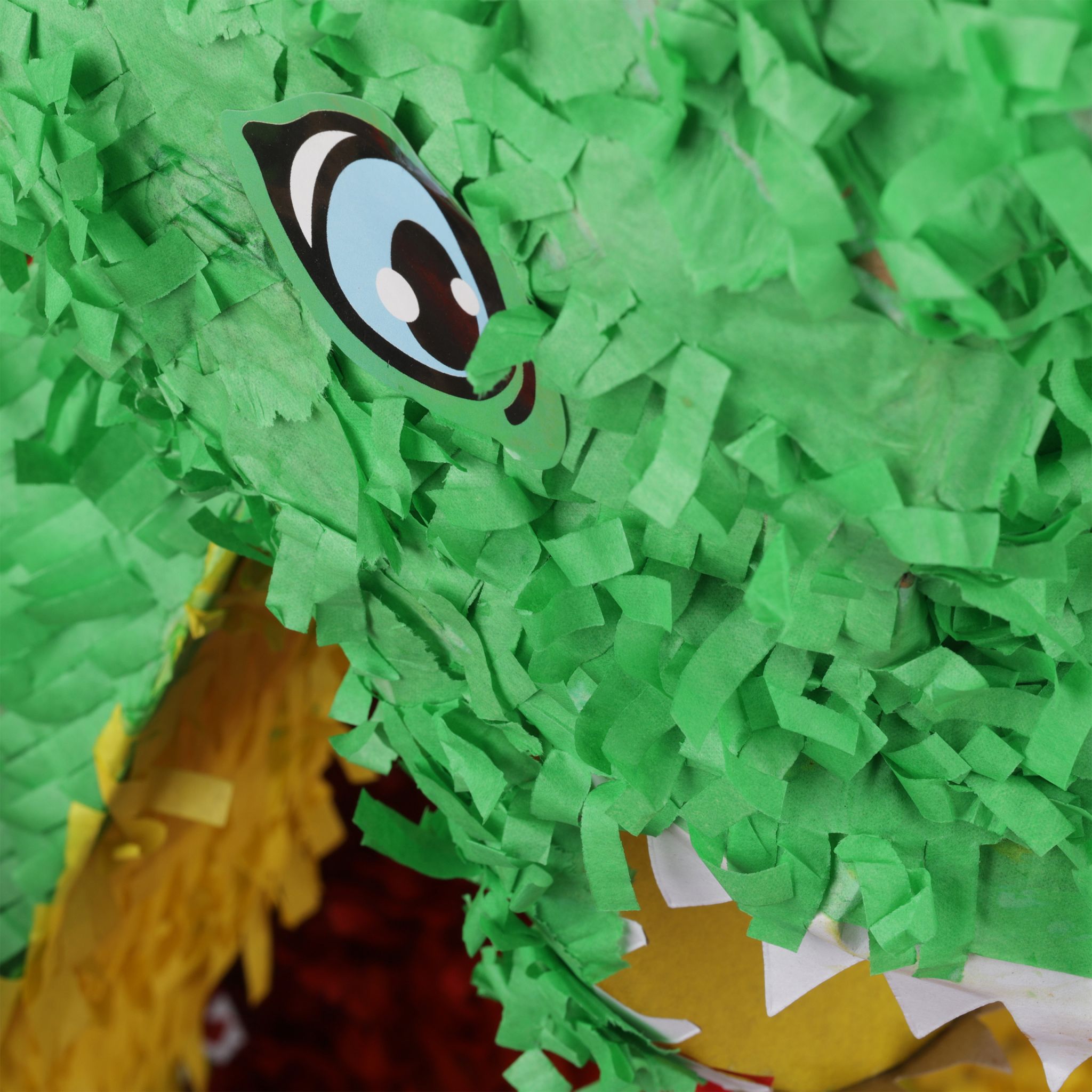 Pinata Drache Gelb-Grün-Rot von Relaxdays