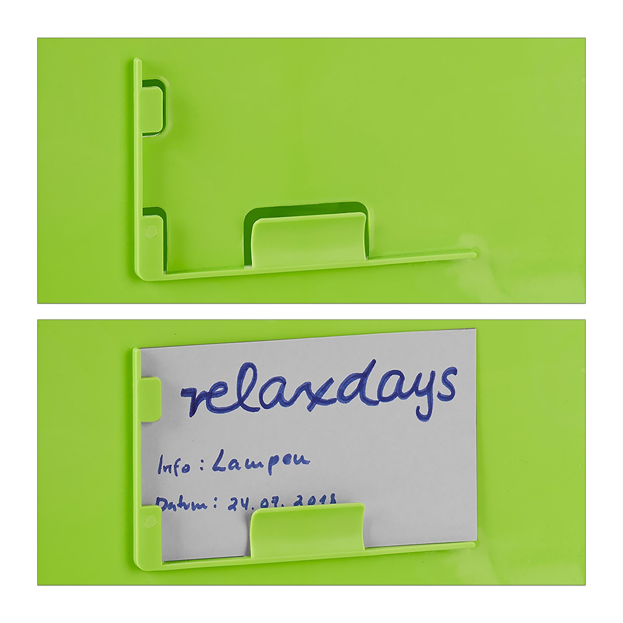 Klappbox stabil Grün von Relaxdays