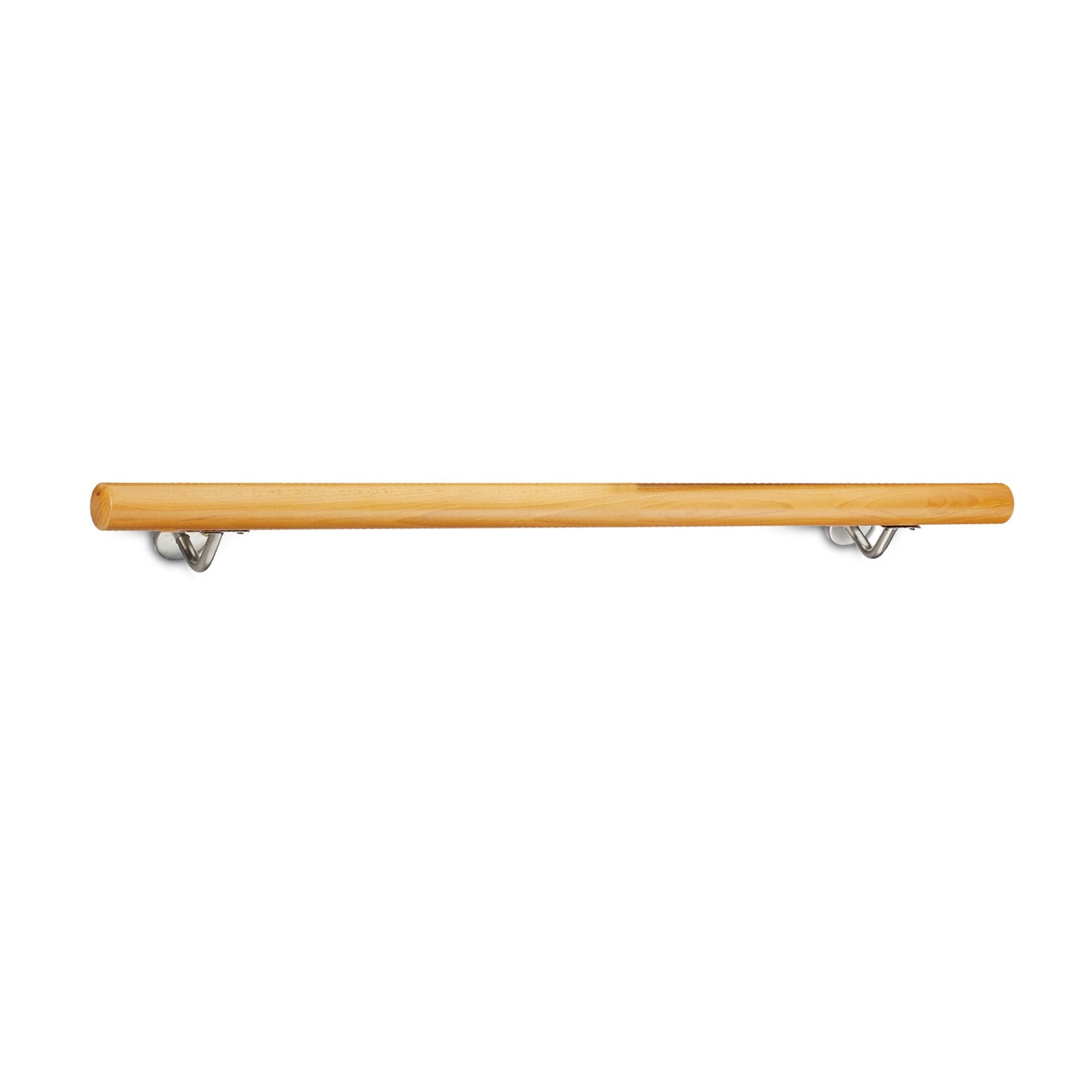 Handlauf Buche Hellbraun-Silber von Relaxdays