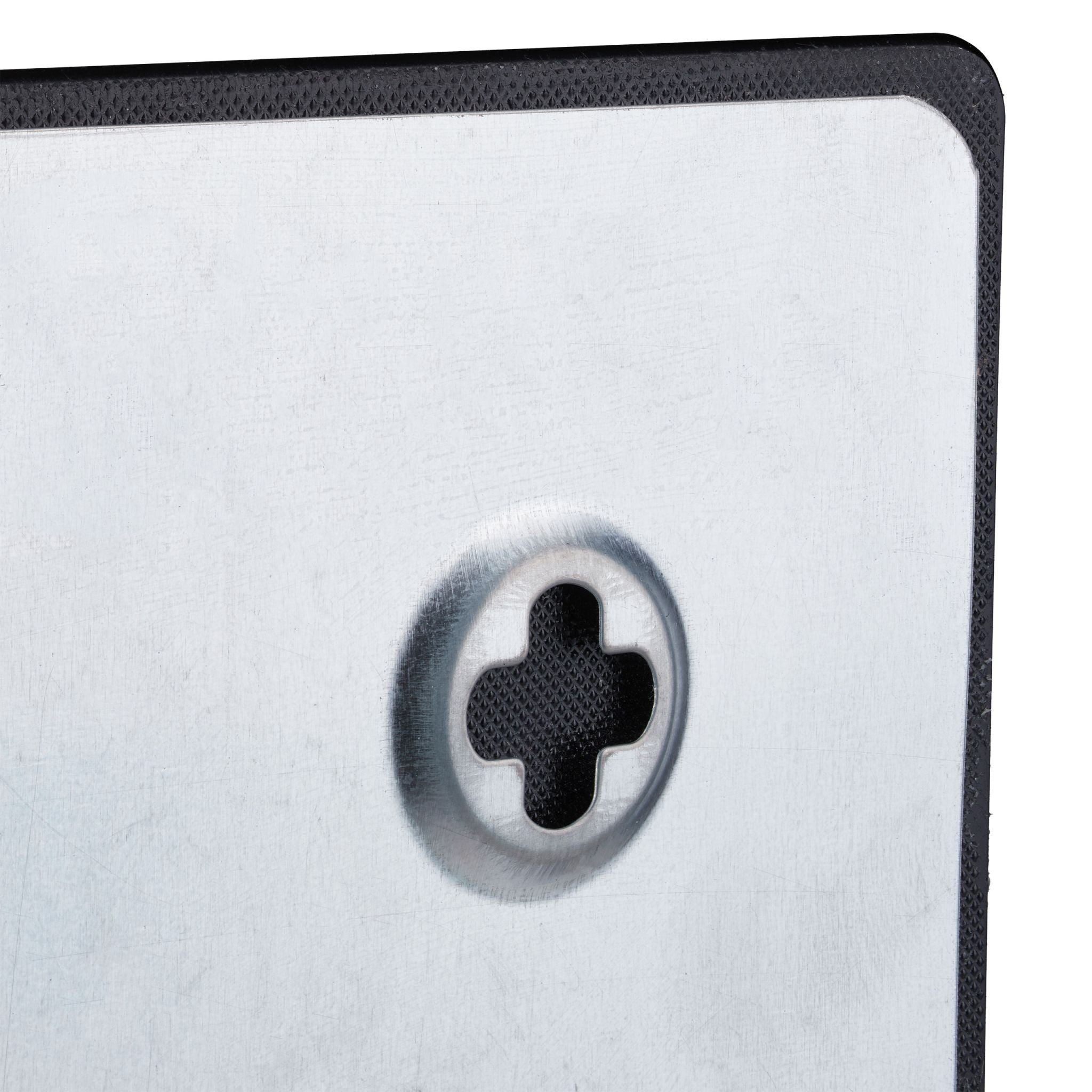 Magnettafel Glas Schwarz von Relaxdays