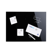 Magnettafel Glas Schwarz von Relaxdays