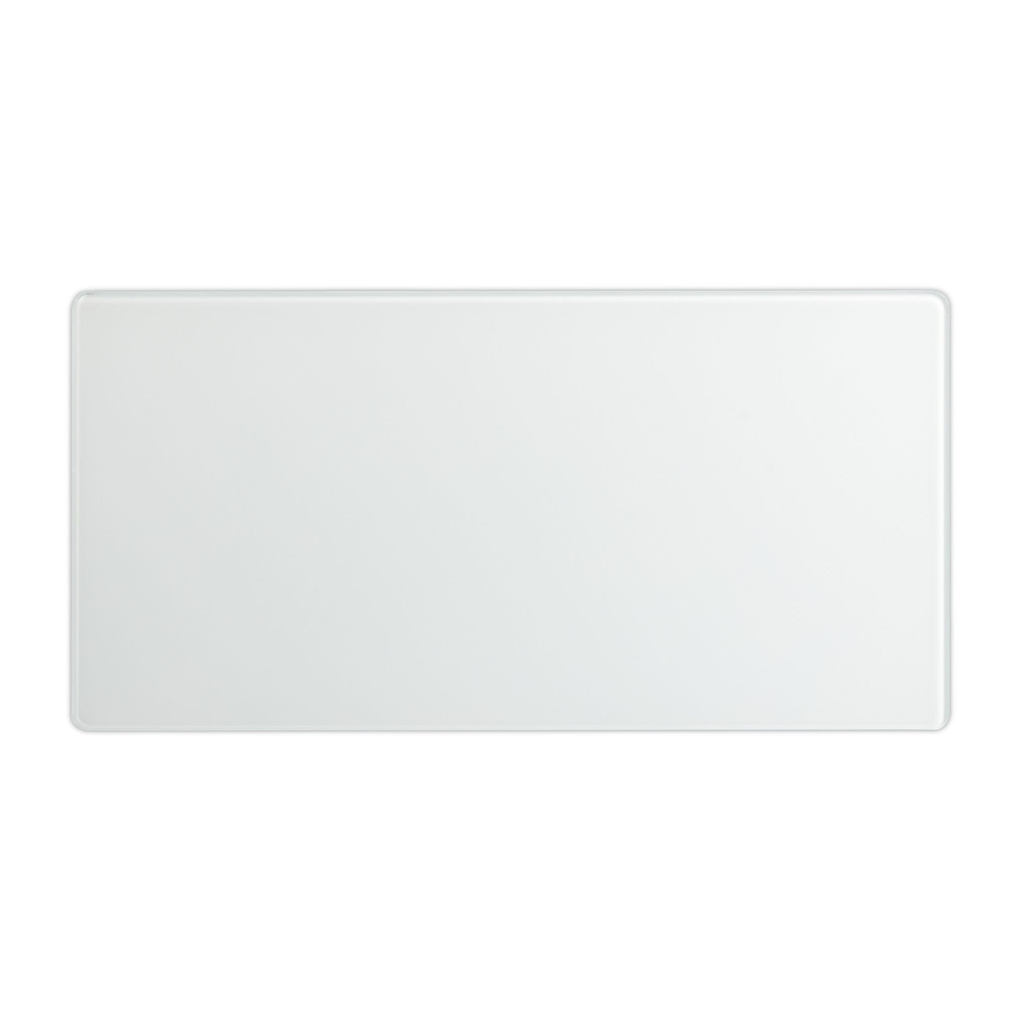 Glas-Magnetboard Weiss von Relaxdays