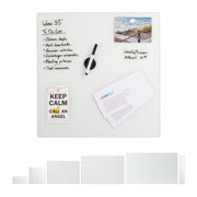 Glas-Magnetboard Weiss von Relaxdays