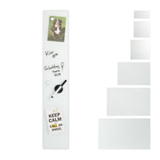 Glas-Magnetboard Weiss von Relaxdays