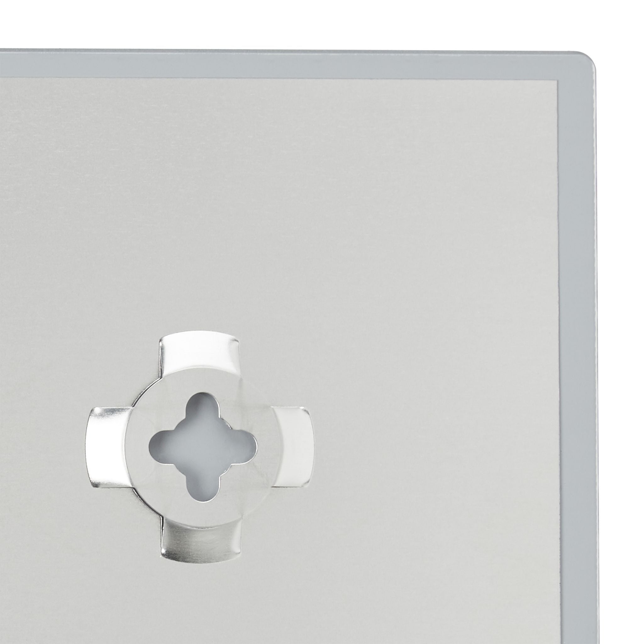 Glas-Magnetboard Weiss von Relaxdays