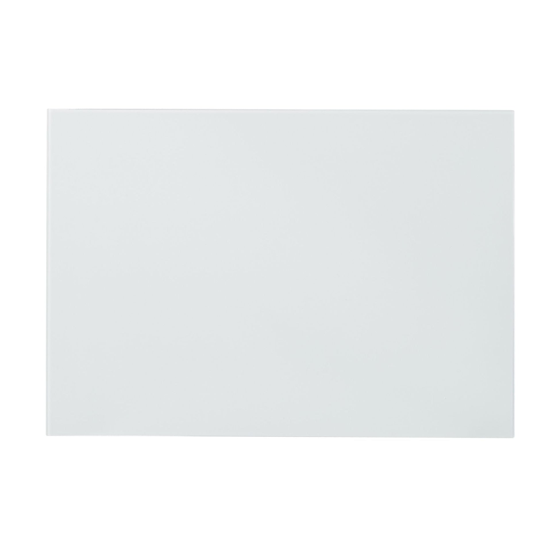 Glas-Magnetboard Weiss Weiss von Relaxdays