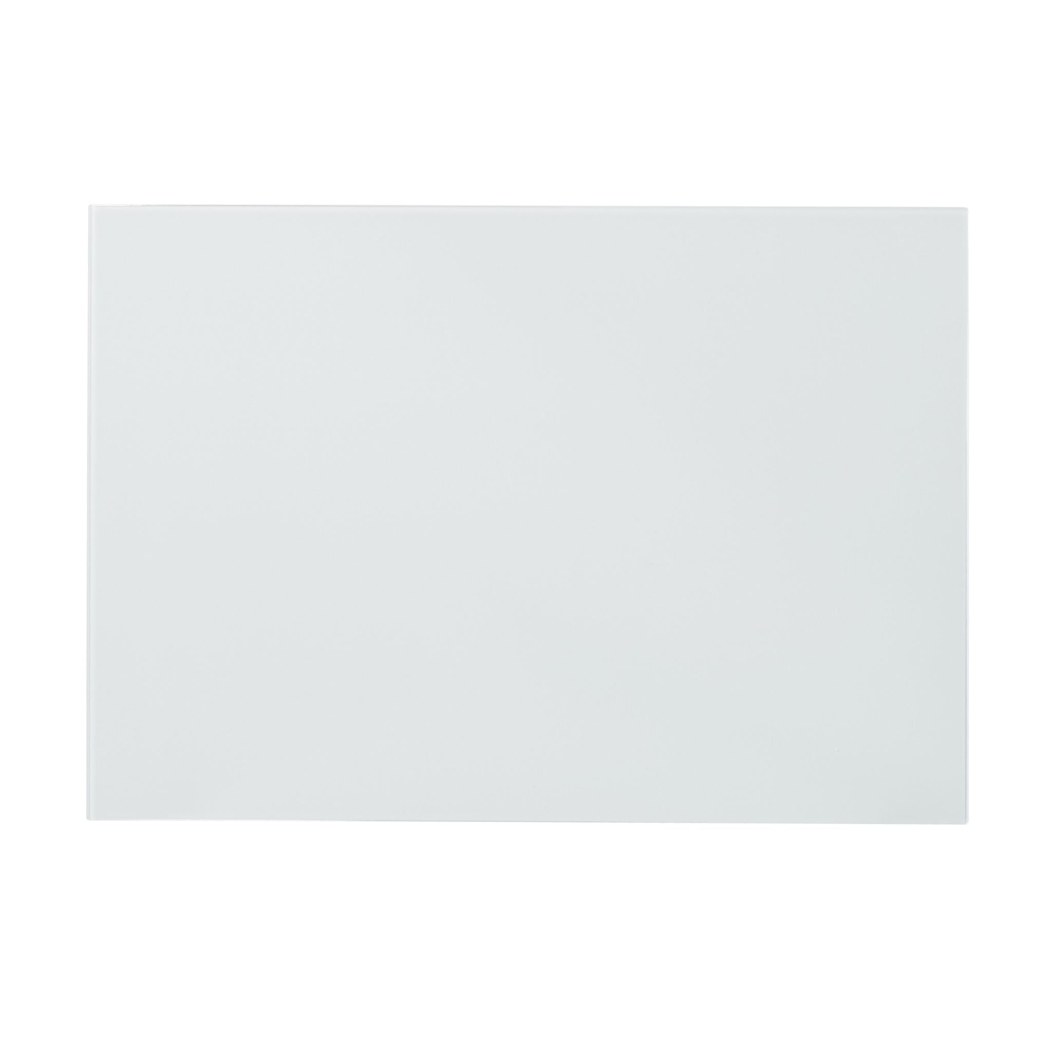 Glas-Magnetboard Weiss Weiss von Relaxdays
