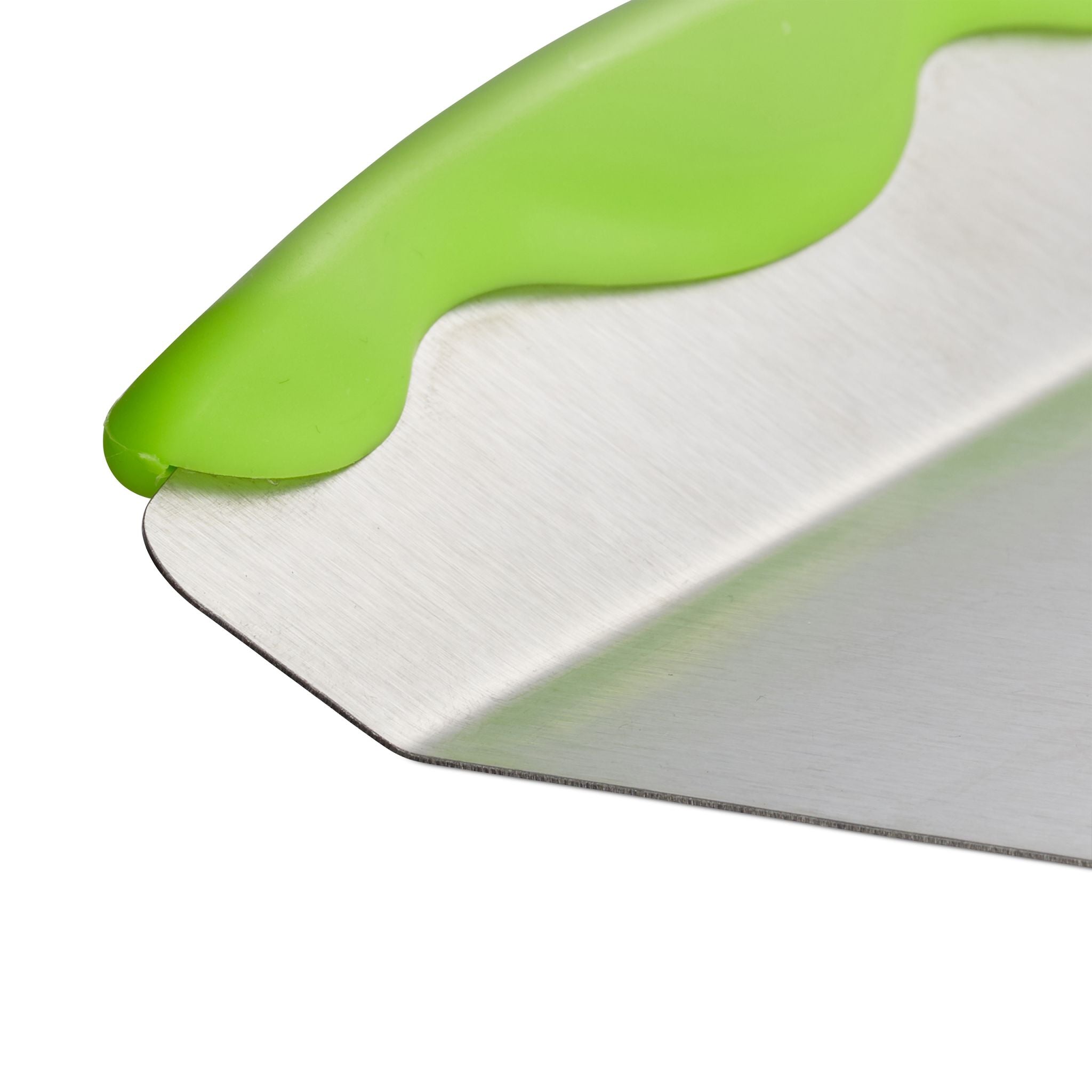 Kuchenheber Edelstahl Grün-Silber von Relaxdays