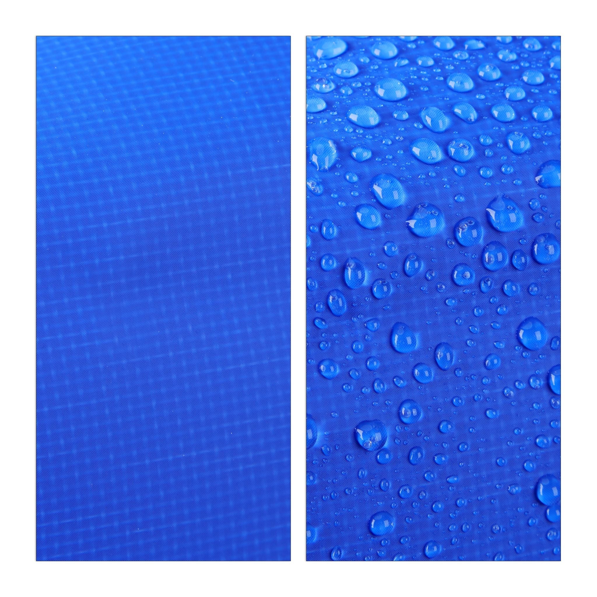 Ocean Pack 5L wasserdicht Weiss-Blau-Schwarz von Relaxdays