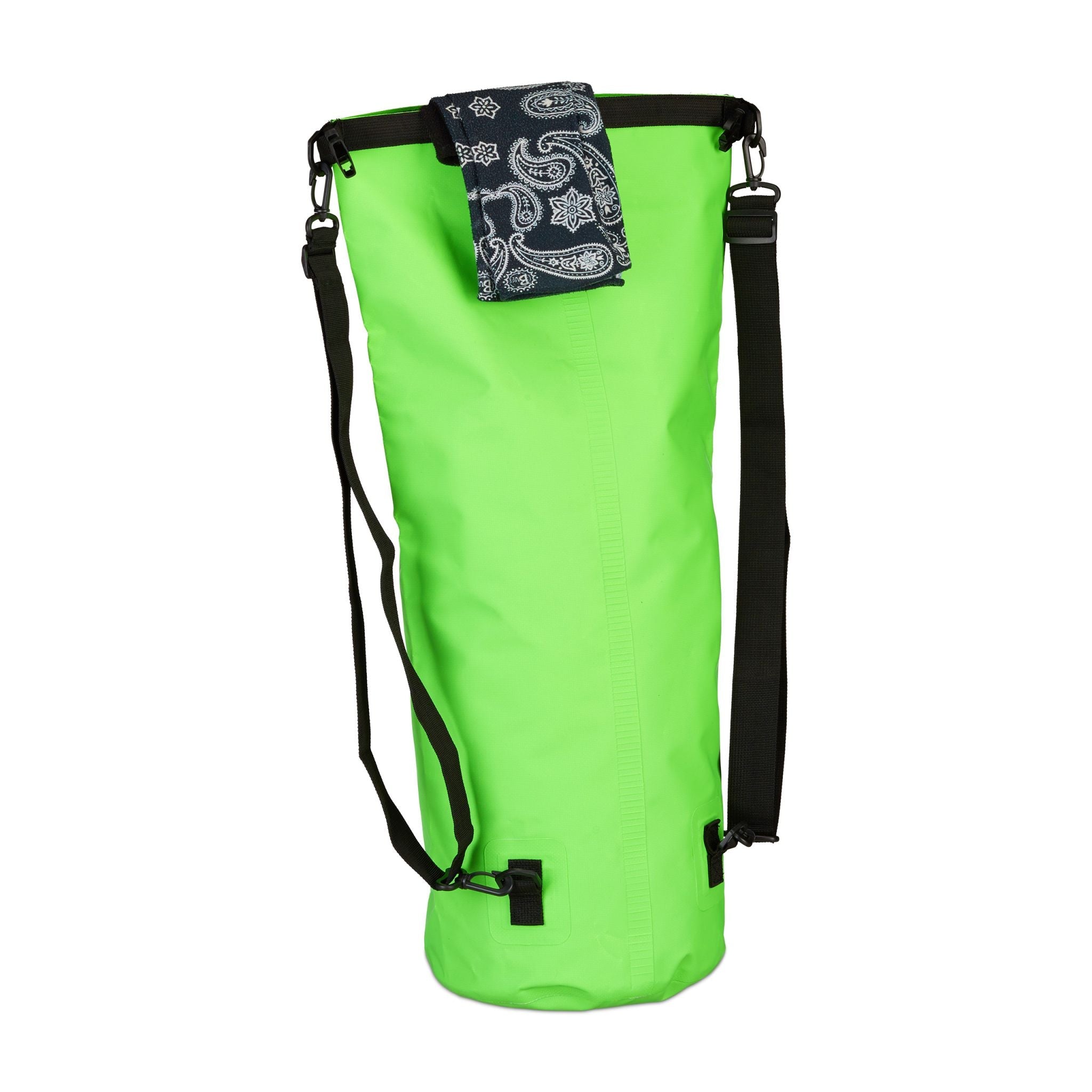 Ocean Pack 30L wasserdicht Grün-Schwarz von Relaxdays