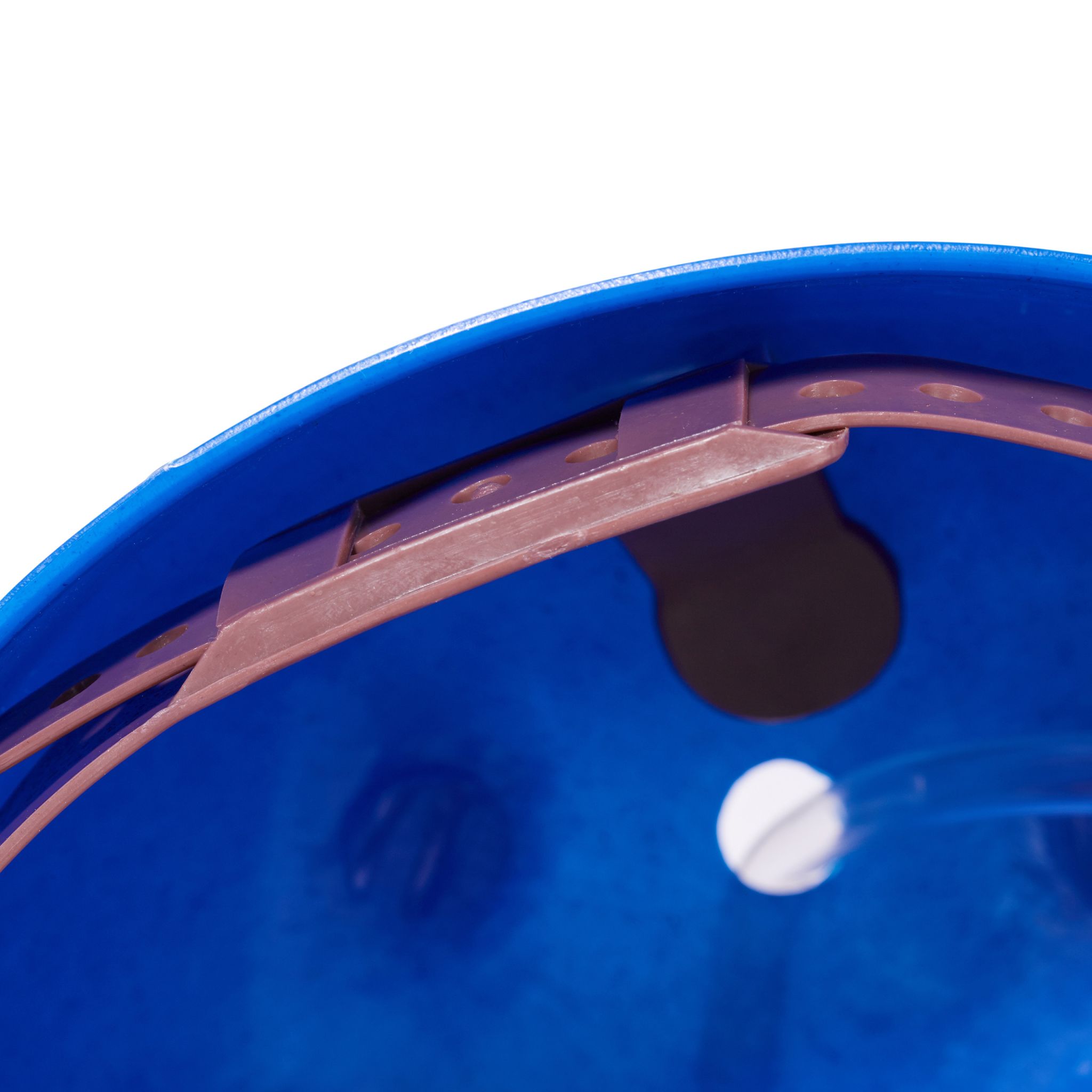 Party Trinkhelm Blau-Schwarz-Transparent von Relaxdays