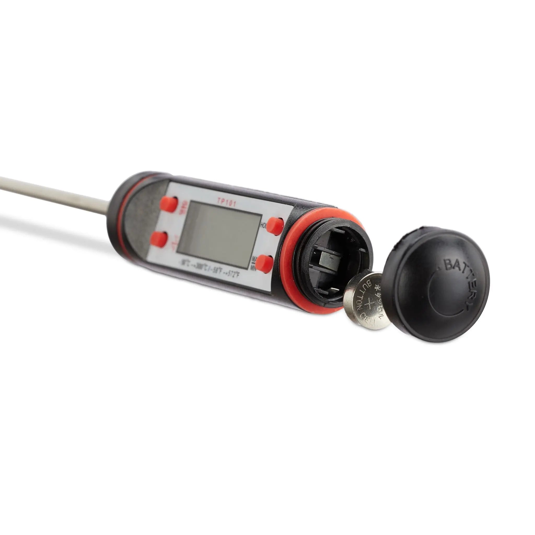 Küchenthermometer digital Silber von Relaxdays
