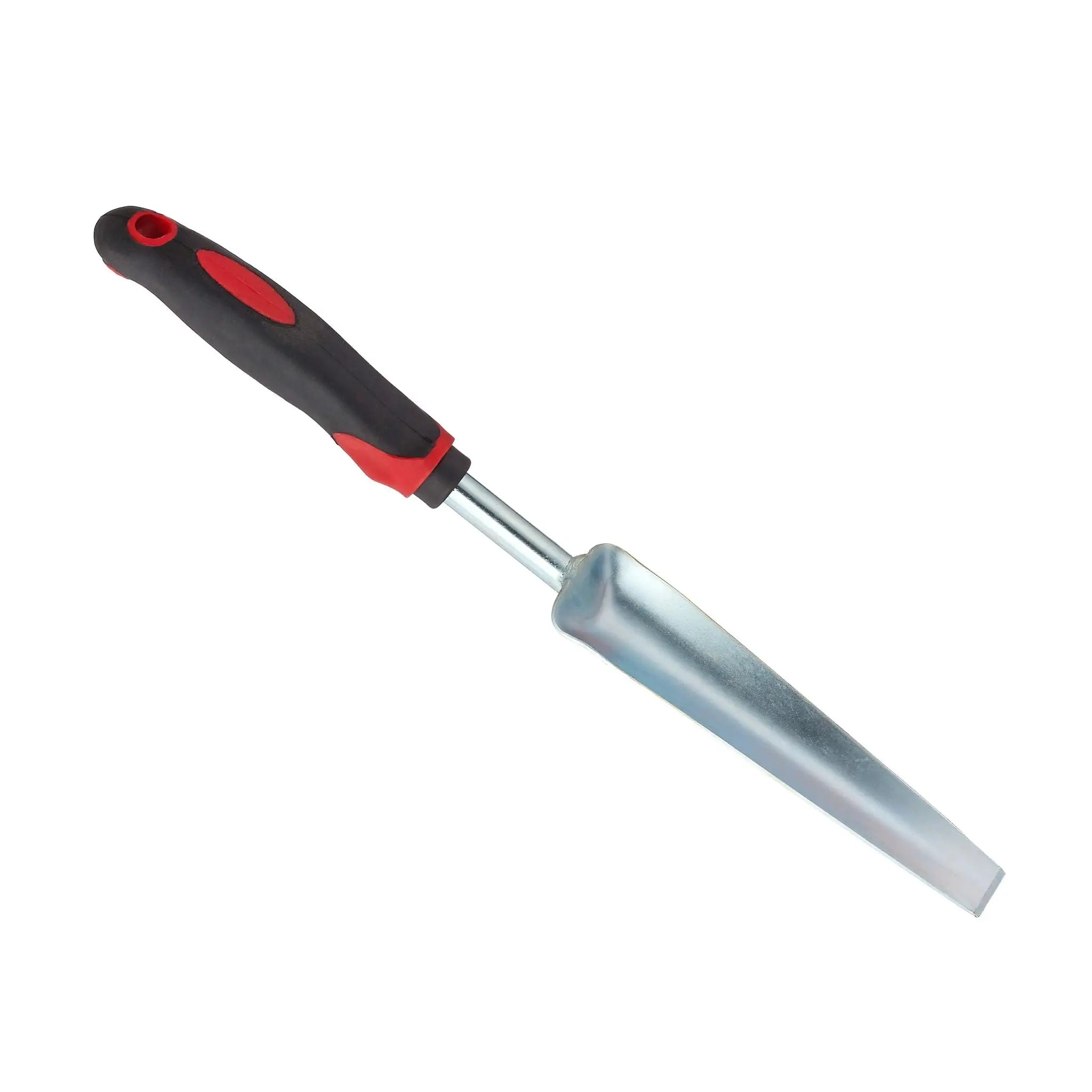 Unkrautstecher Garten Rot-Schwarz-Silber von Relaxdays