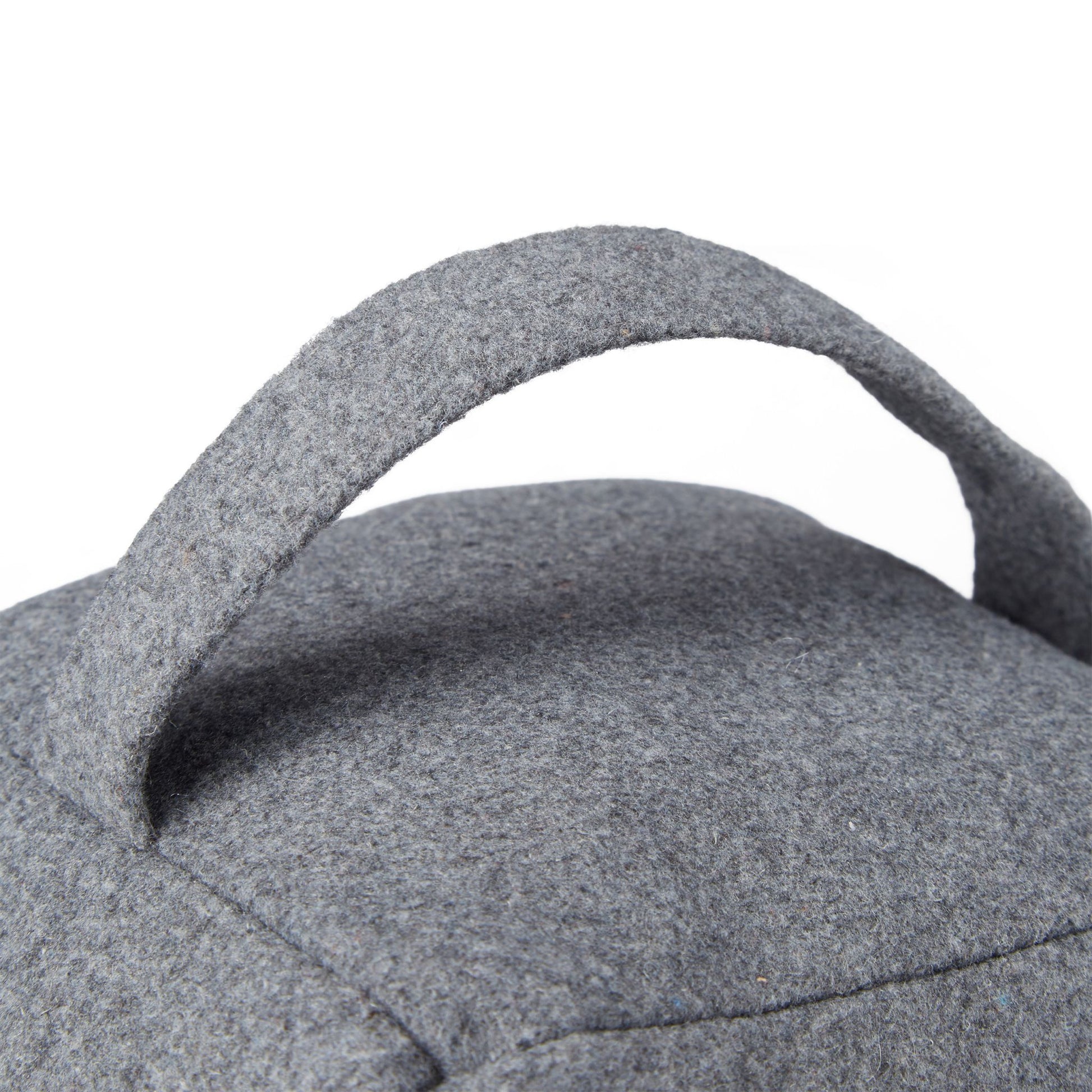 Türstopper Stern mit Griff Weiss-Grau von Relaxdays