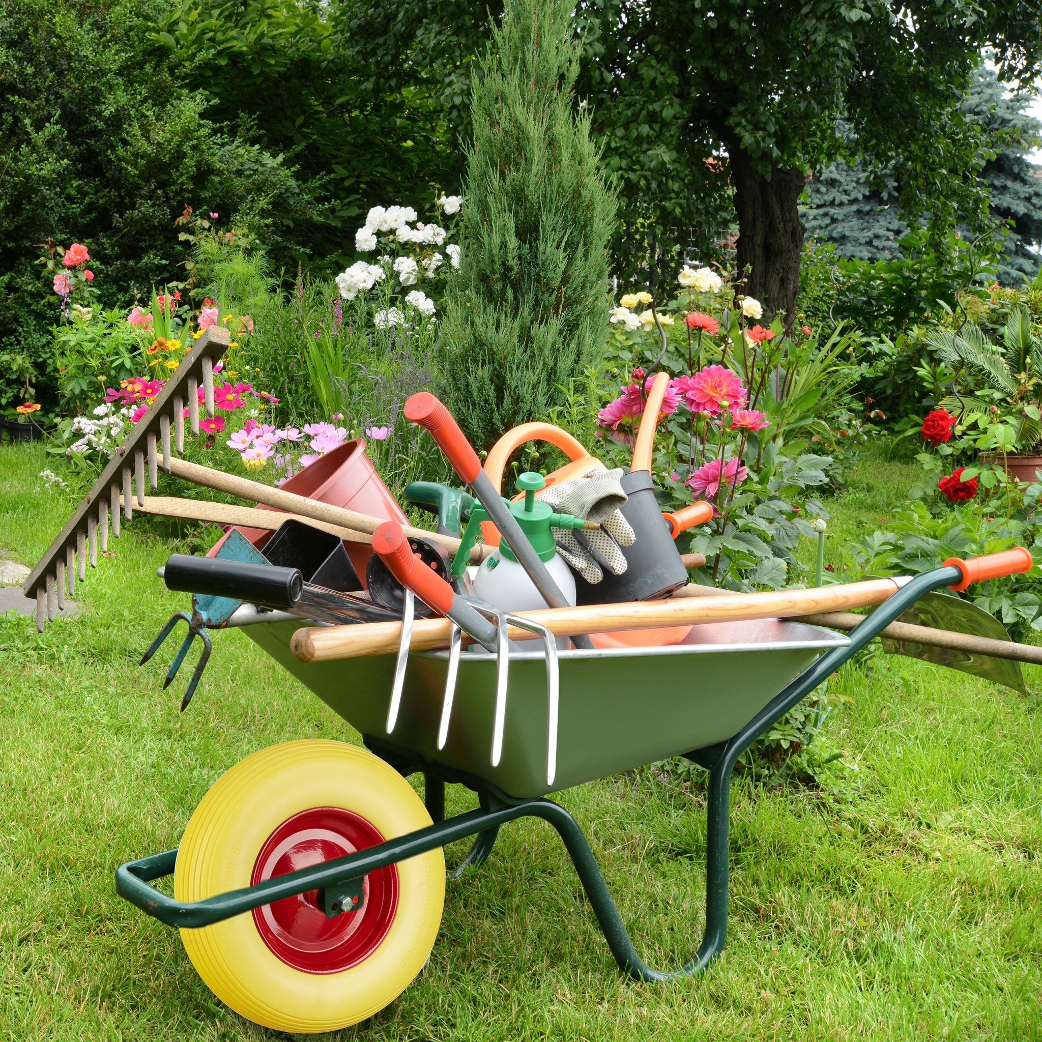Schubkarrenrad 4.80 4.00-8 Vollgummi Schwarz von Relaxdays