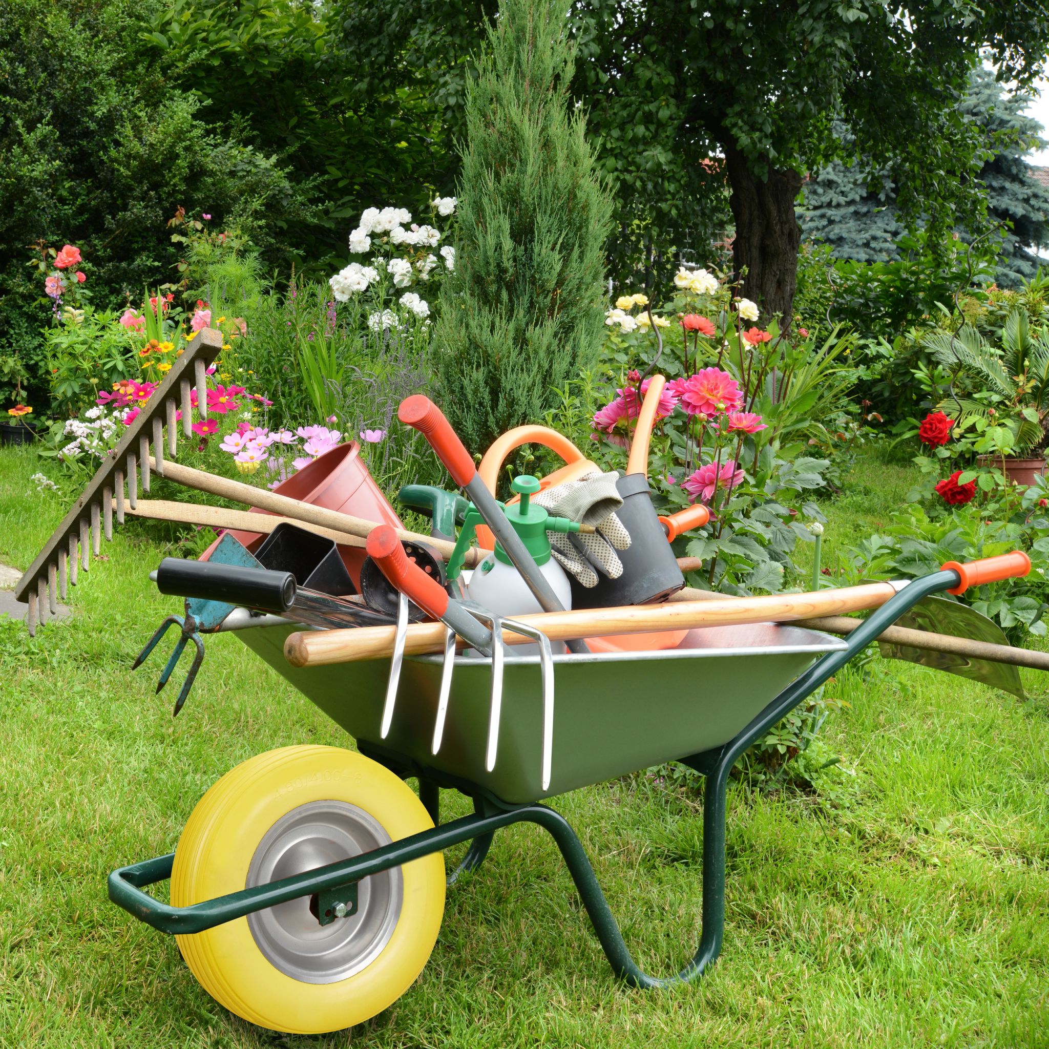 Schubkarrenrad 4.80 4.00-8 Vollgummi Schwarz-Grau von Relaxdays