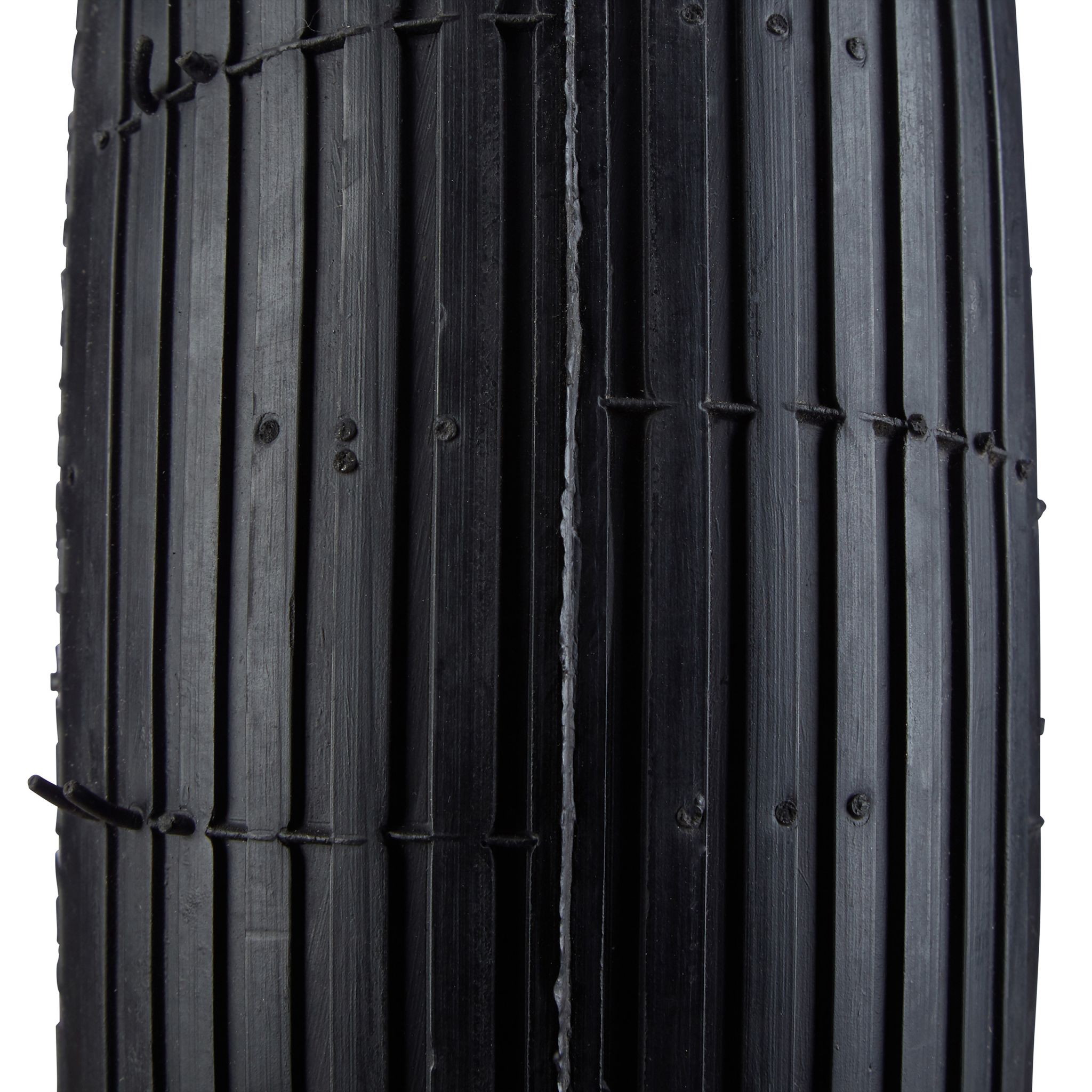 Luftbereiftes Schubkarrenrad 4.80 4.00-8 Rot-Schwarz von Relaxdays