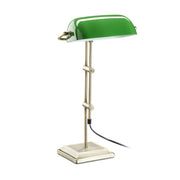 Bankerlampe grün Gold-Grün-Schwarz von Relaxdays