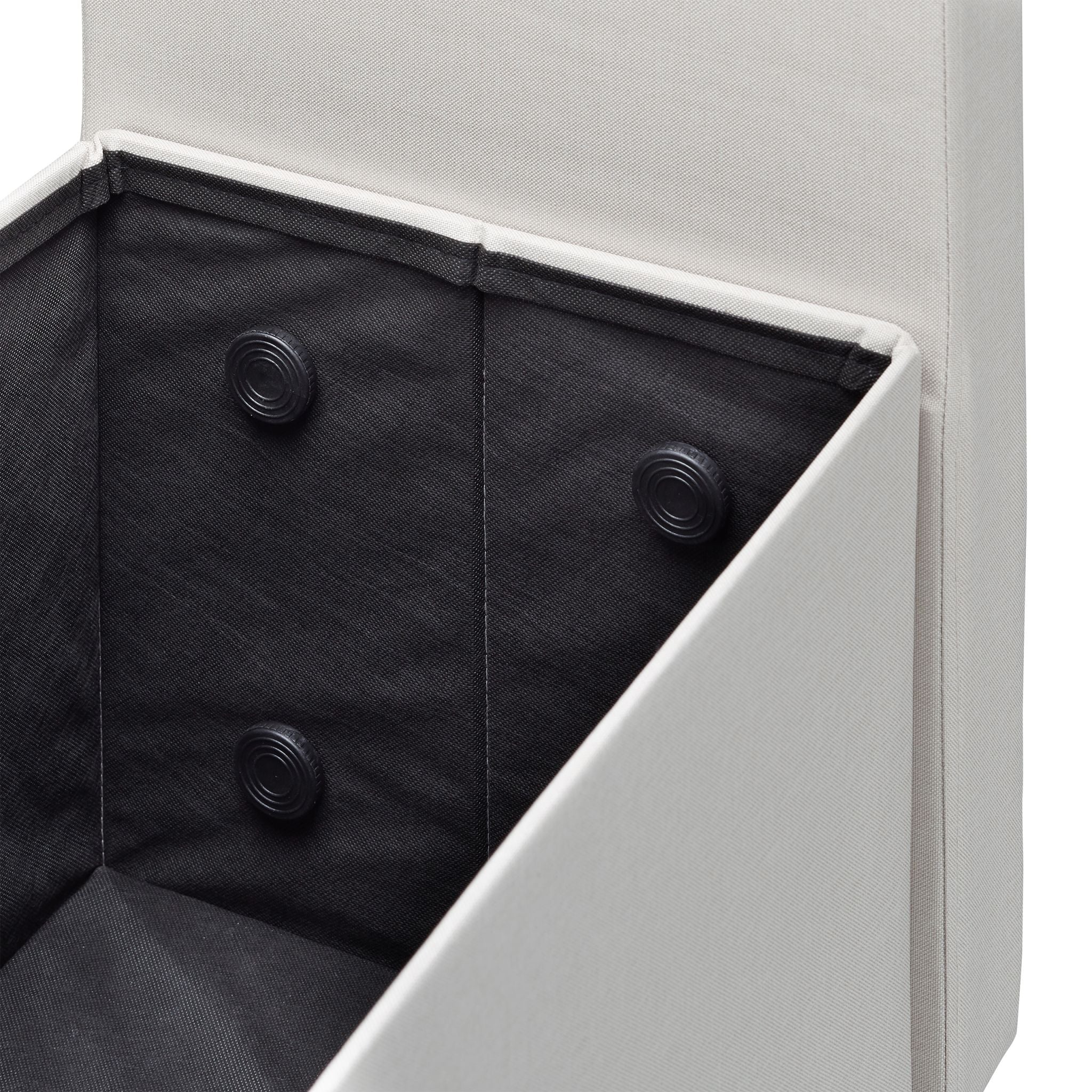 Sitzbank Lehne mit Kissen Creme von Relaxdays