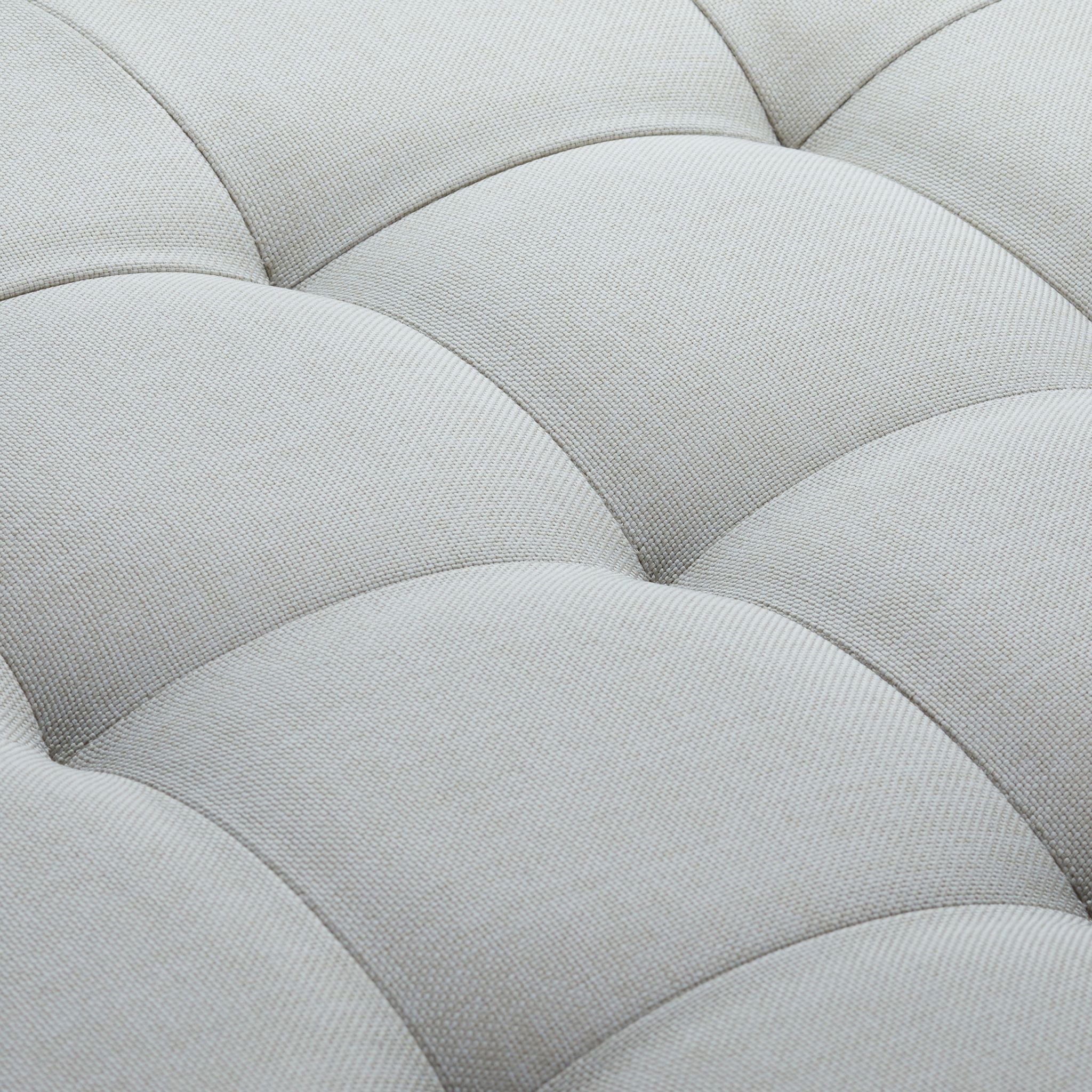 Sitzhocker mit Stauraum Grösse M rund Creme von Relaxdays