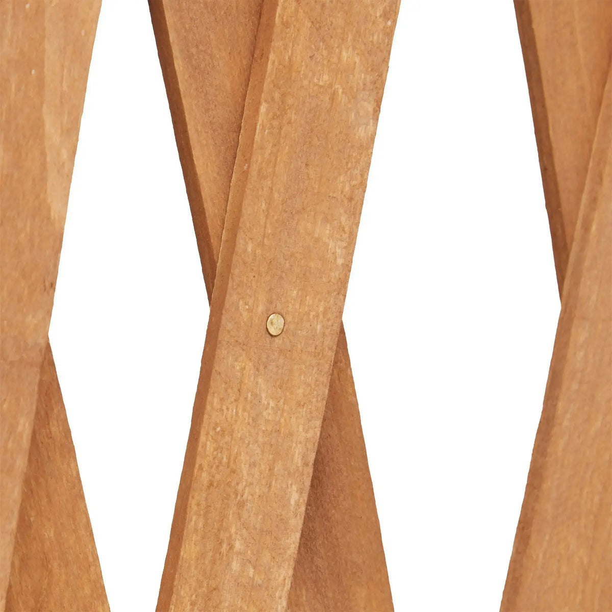 Rankgitter Holz ziehbar Hellbraun von Relaxdays