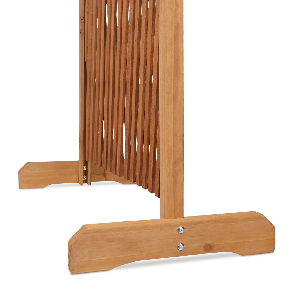 Rankgitter Holz ziehbar Hellbraun von Relaxdays