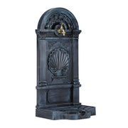 Standbrunnen Antik Gold-Grau von Relaxdays