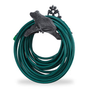 Gartenschlauchhalter Gusseisen Frosch Grau von Relaxdays