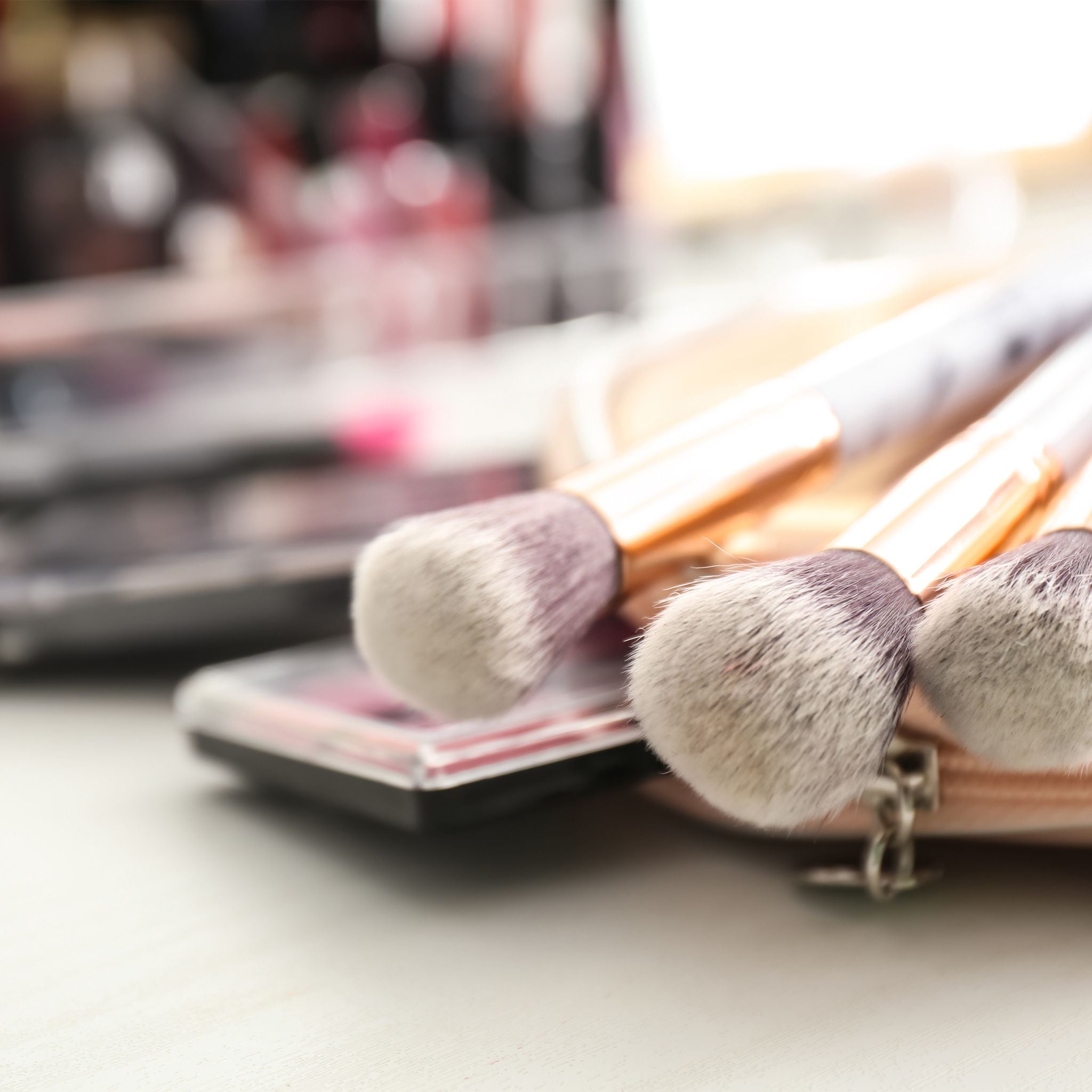 Make Up Organizer mit 4 Schubfächern Schwarz von Relaxdays