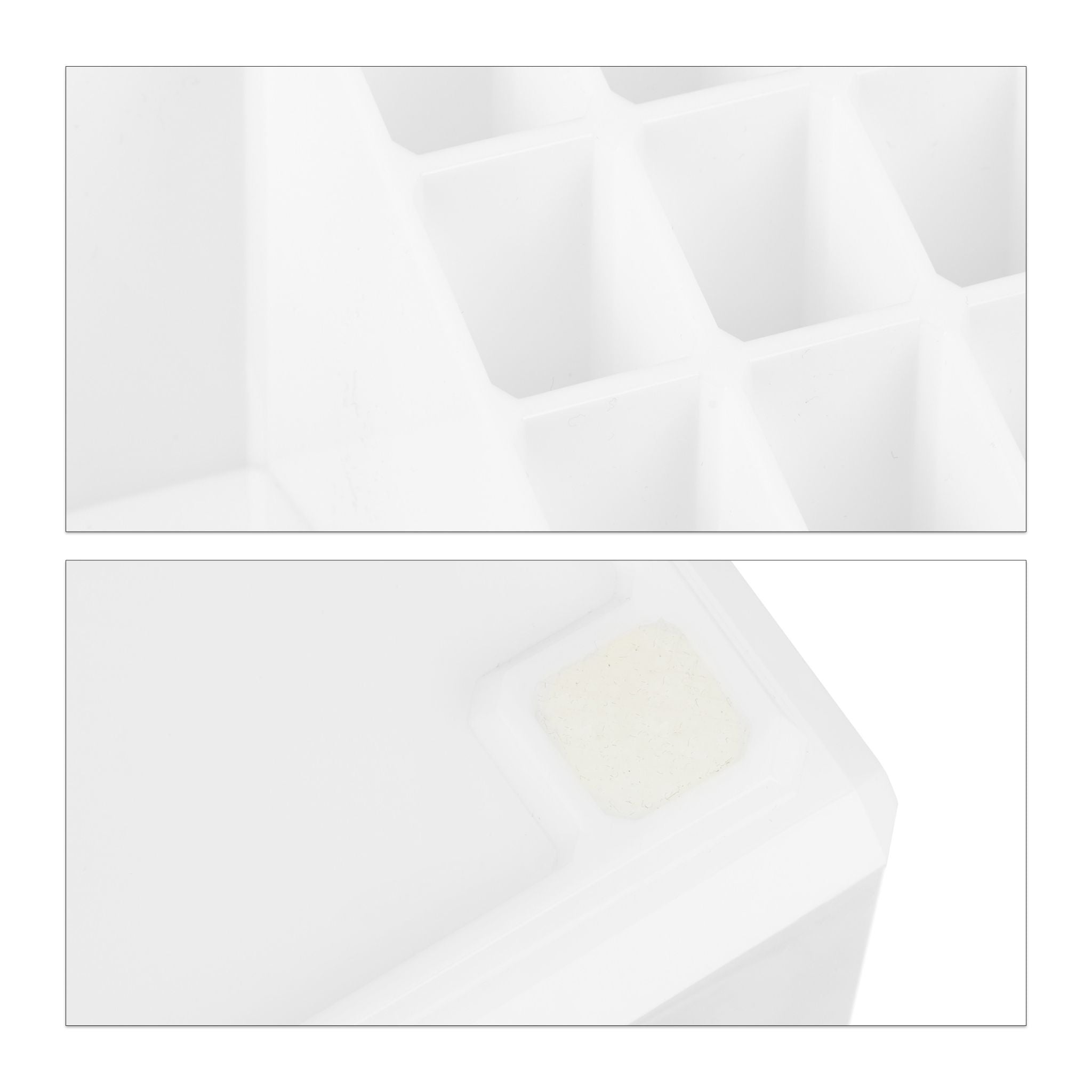 Make Up Organizer mit 3 Schubladen Weiss von Relaxdays