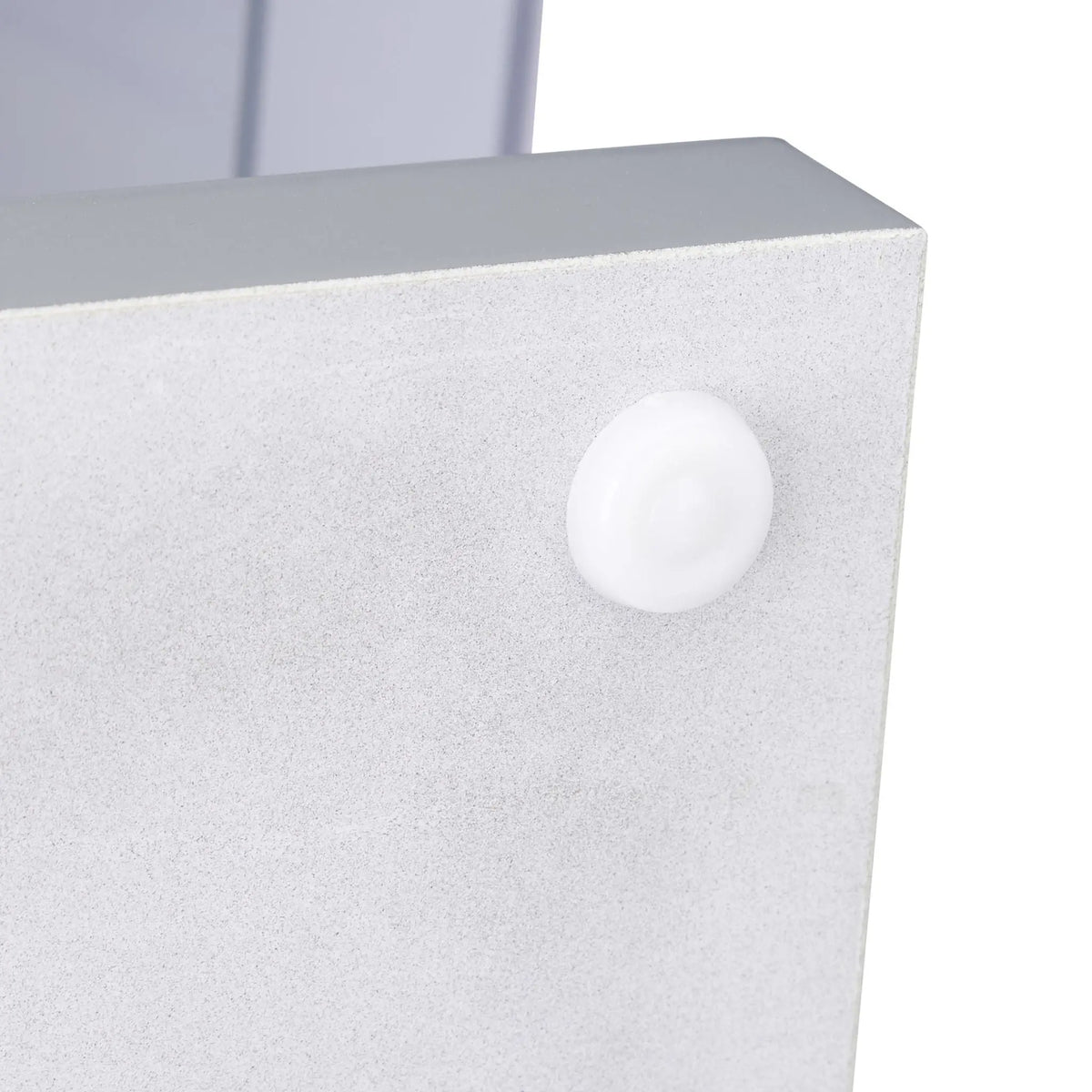 Couchtisch Glas mit Ablage Weiss-Transparent-Grau von Relaxdays