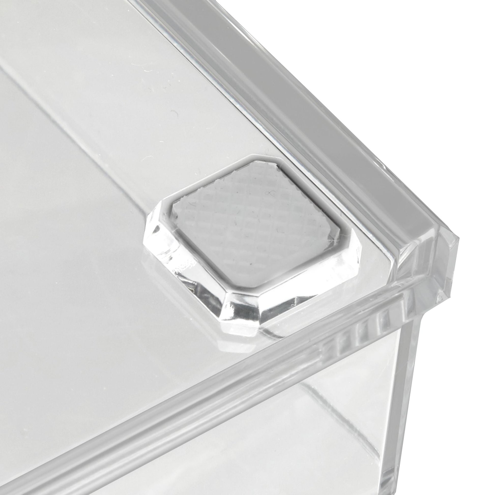 Make Up Organizer mit 21 Fächern Acryl Transparent von Relaxdays