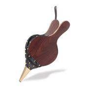Blasebalg Kamin Braun-Gold-Schwarz von Relaxdays
