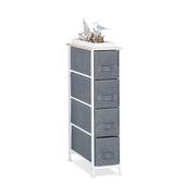 Regalsystem Weiss-Hellbraun-Grau von Relaxdays