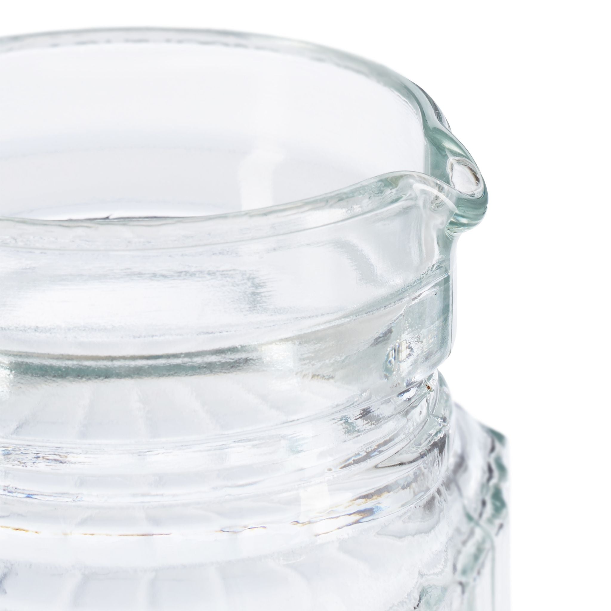 Saftkrug Glas 1L Transparent von Relaxdays