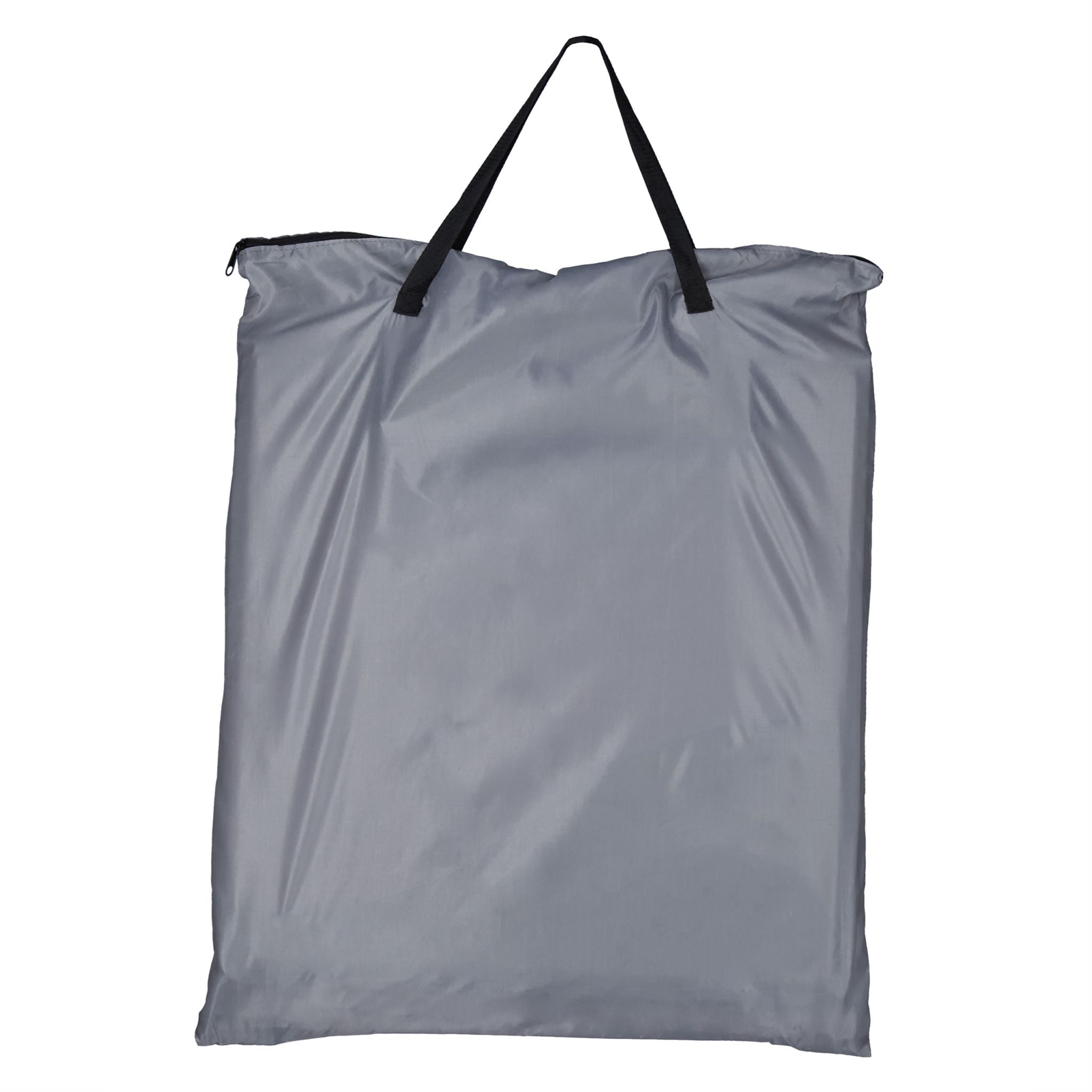 Strandmatte XXL mit Kopfkissen Schwarz-Grau