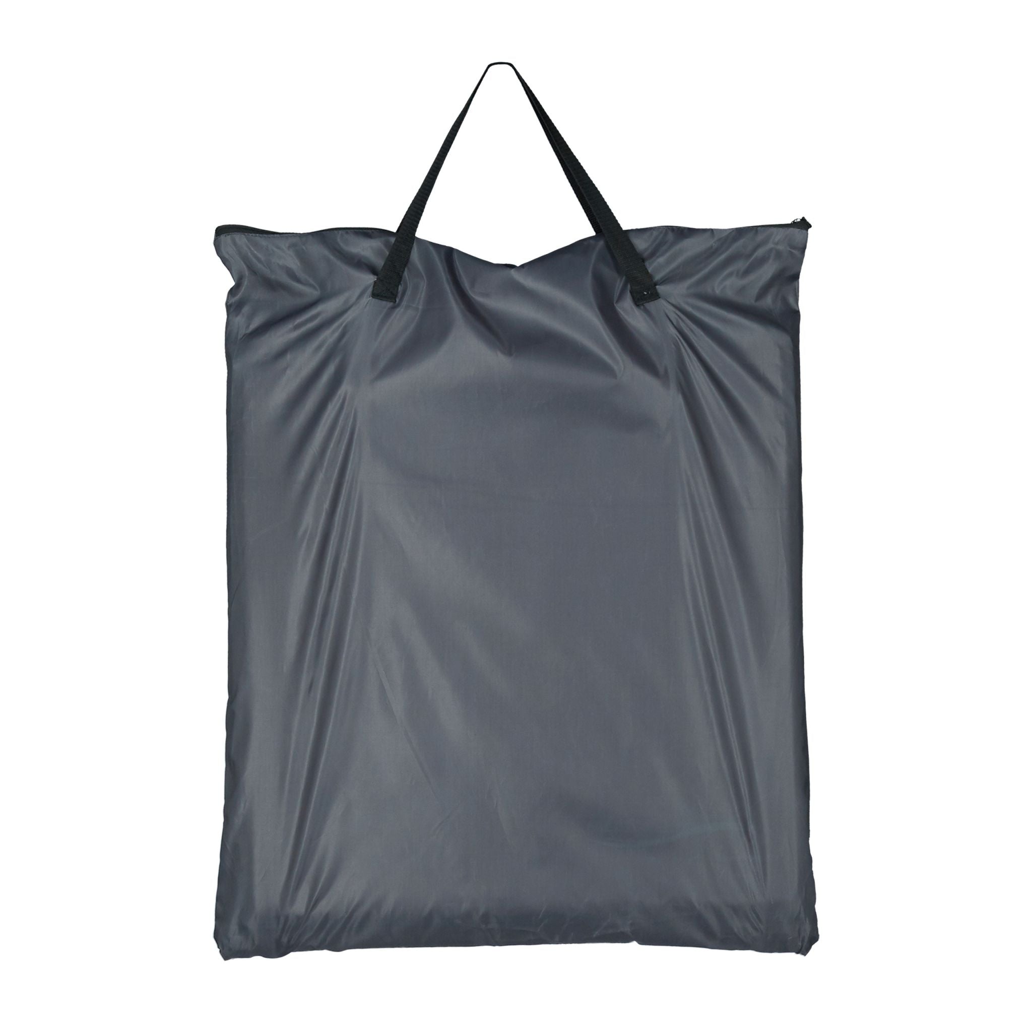 Strandmatte XXL mit Kopfkissen Anthrazit-Schwarz