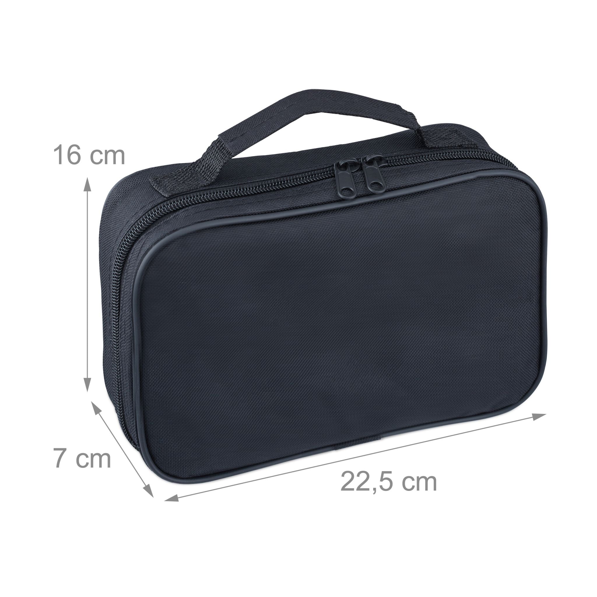Boule Set mit 6 Kugeln Hellbraun-Schwarz-Silber von Relaxdays