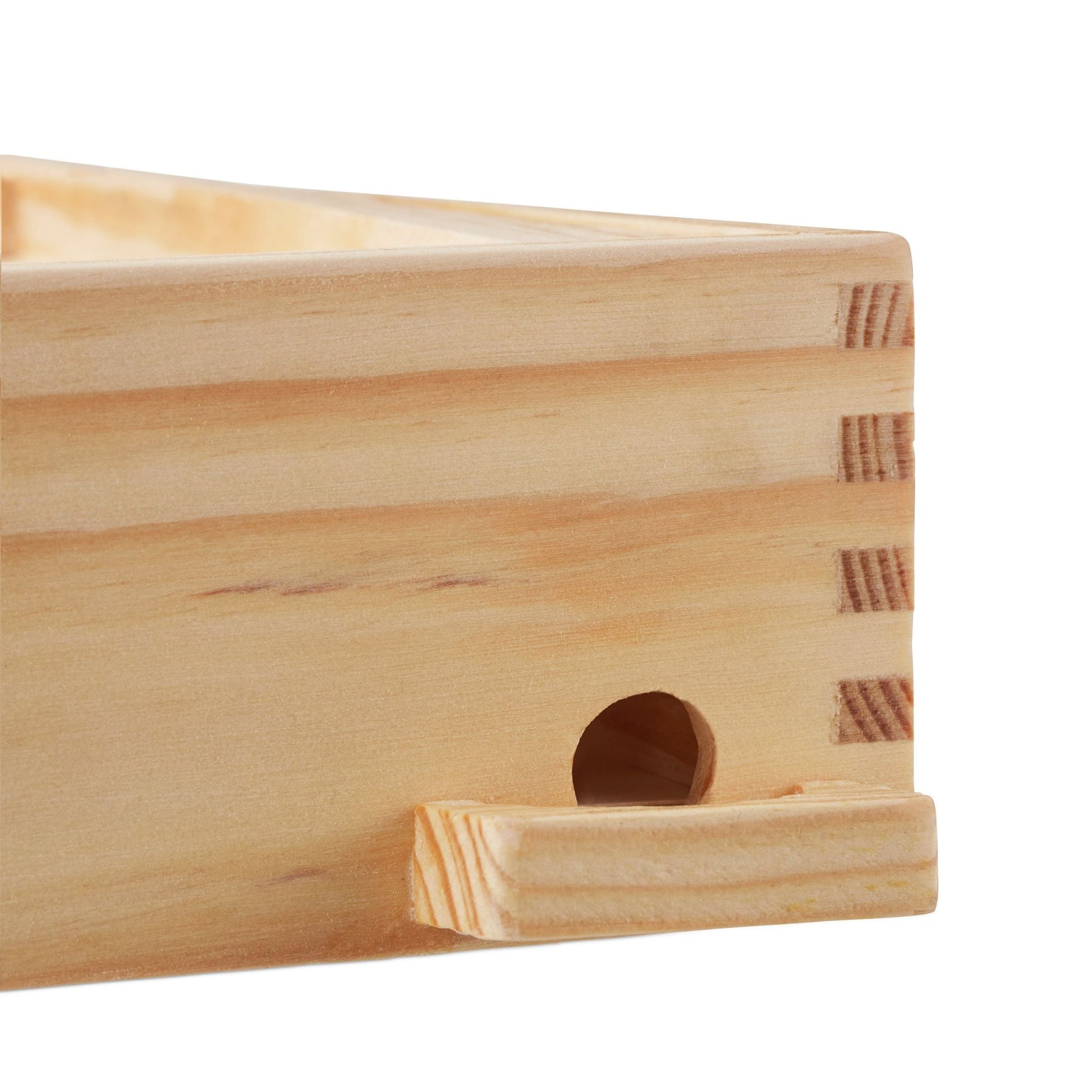 Holz Labyrinth Spiel Hellbraun-Schwarz von Relaxdays