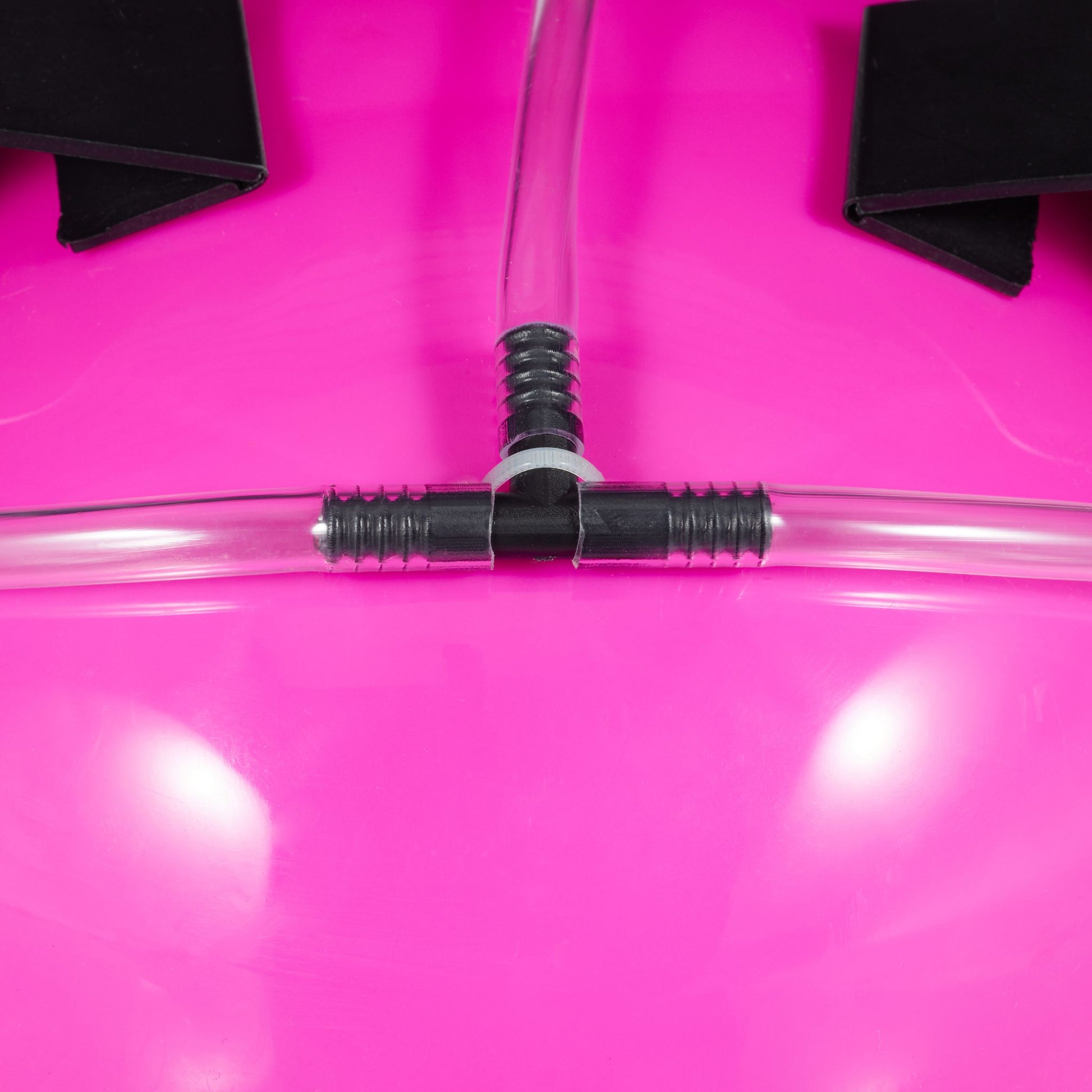 Bierhelm Pink Pink-Rosa-Transparent von Relaxdays