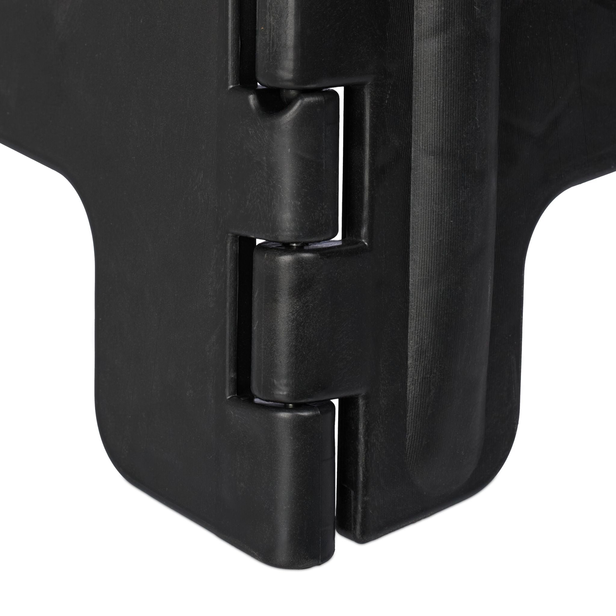 Klapphocker faltbar M Weiss-Schwarz von Relaxdays