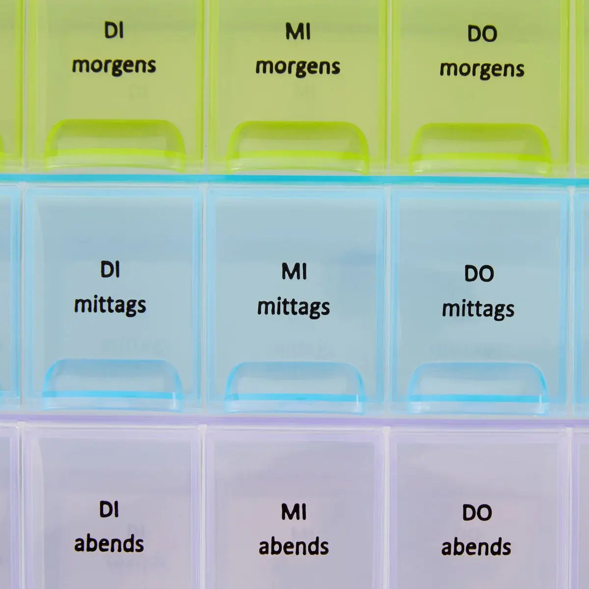 Tablettenbox 7 Tage 3 Fächer von guteszeug.ch