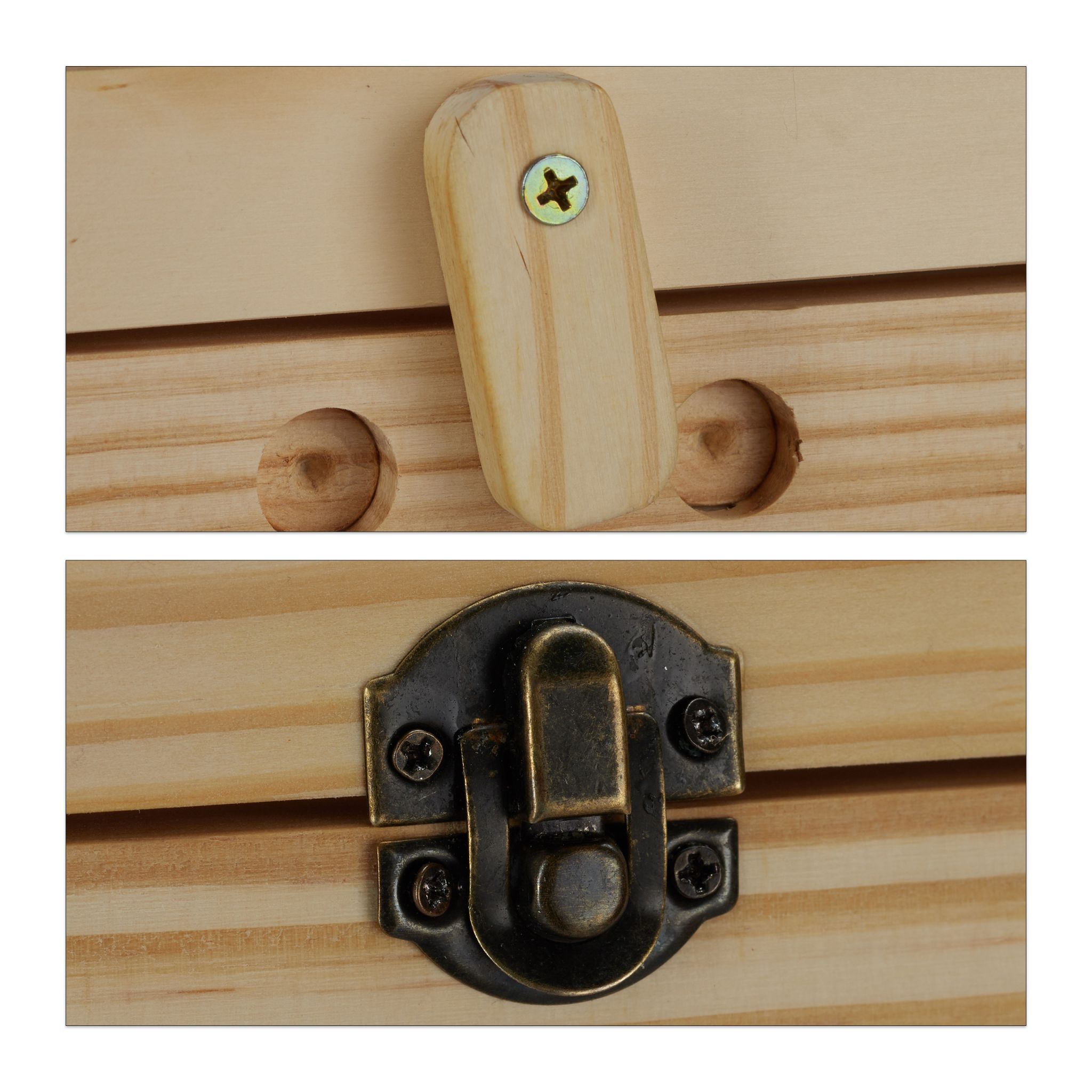 Hamsterkäfig Holz Hellbraun-Transparent