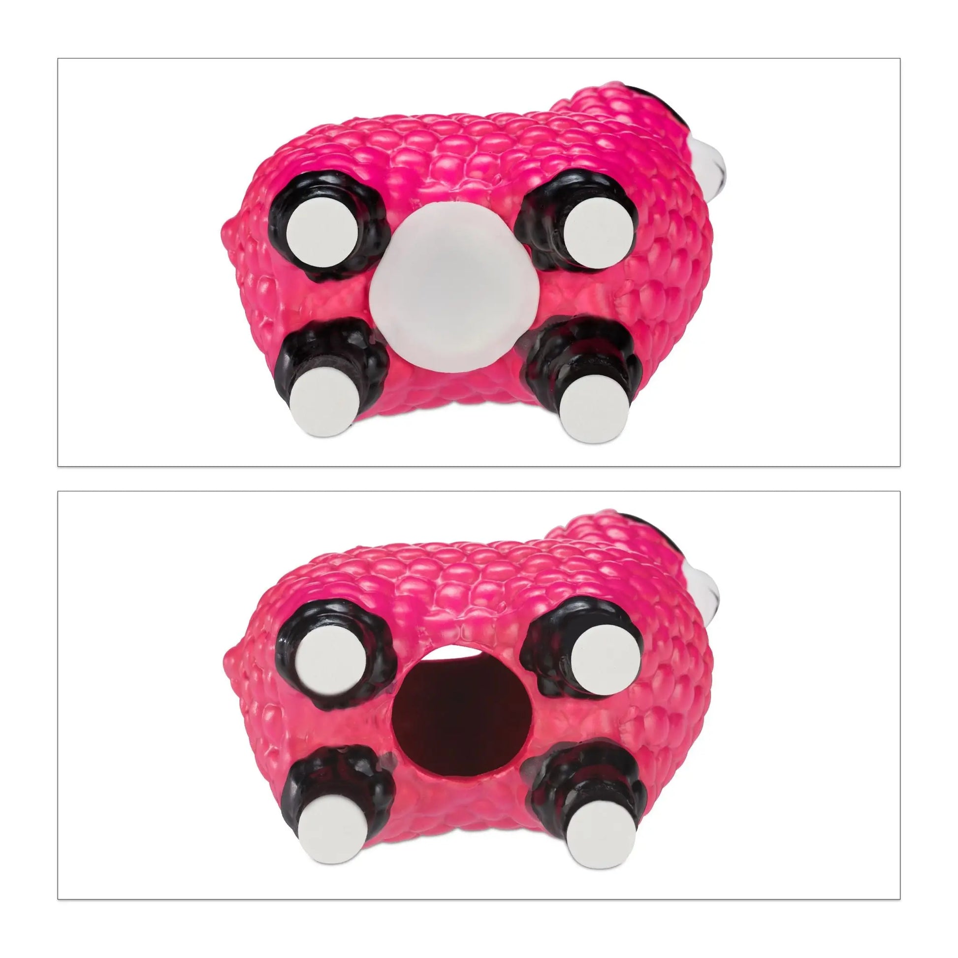 Spardose Lama mit Sonnenbrille Weiss-Pink-Schwarz von Relaxdays