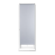 Thermo Verdunklungsrollo 60x160cm Weiss-Silber von Relaxdays
