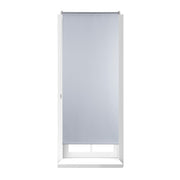 Thermo Verdunklungsrollo 70x160cm Weiss-Silber von Relaxdays